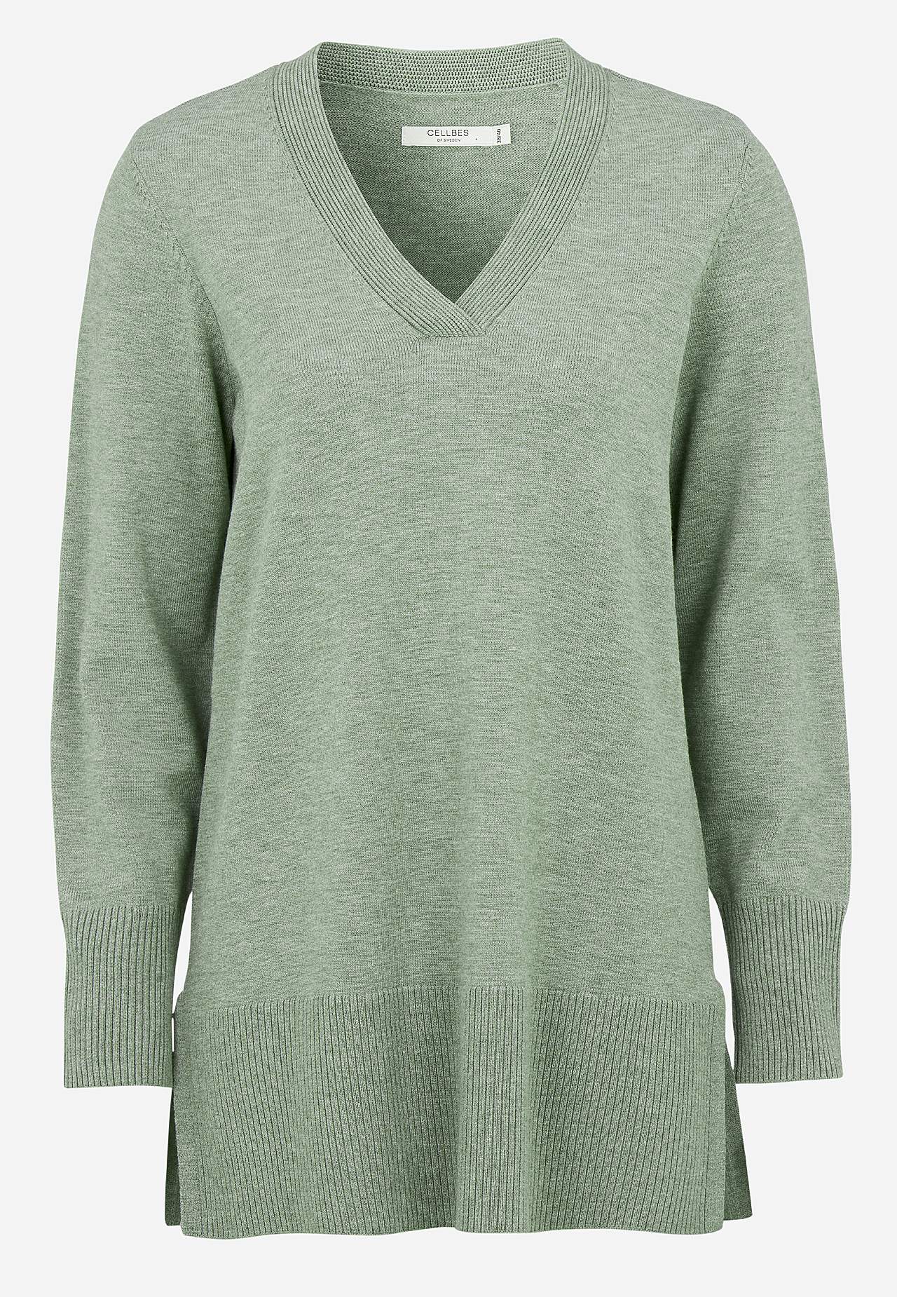 Fine-knitted tunic