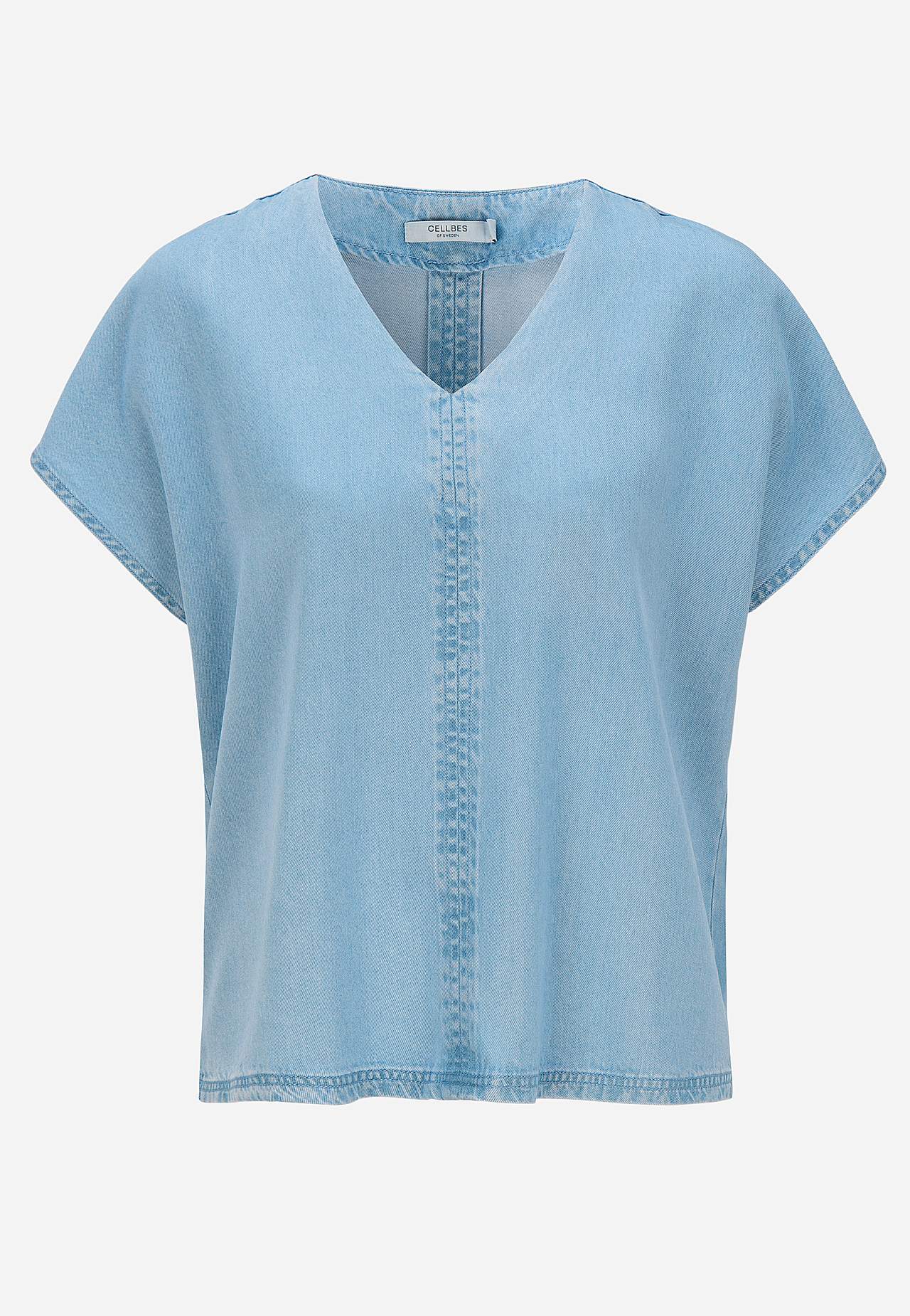 Ultra-soft Premium denim blouse