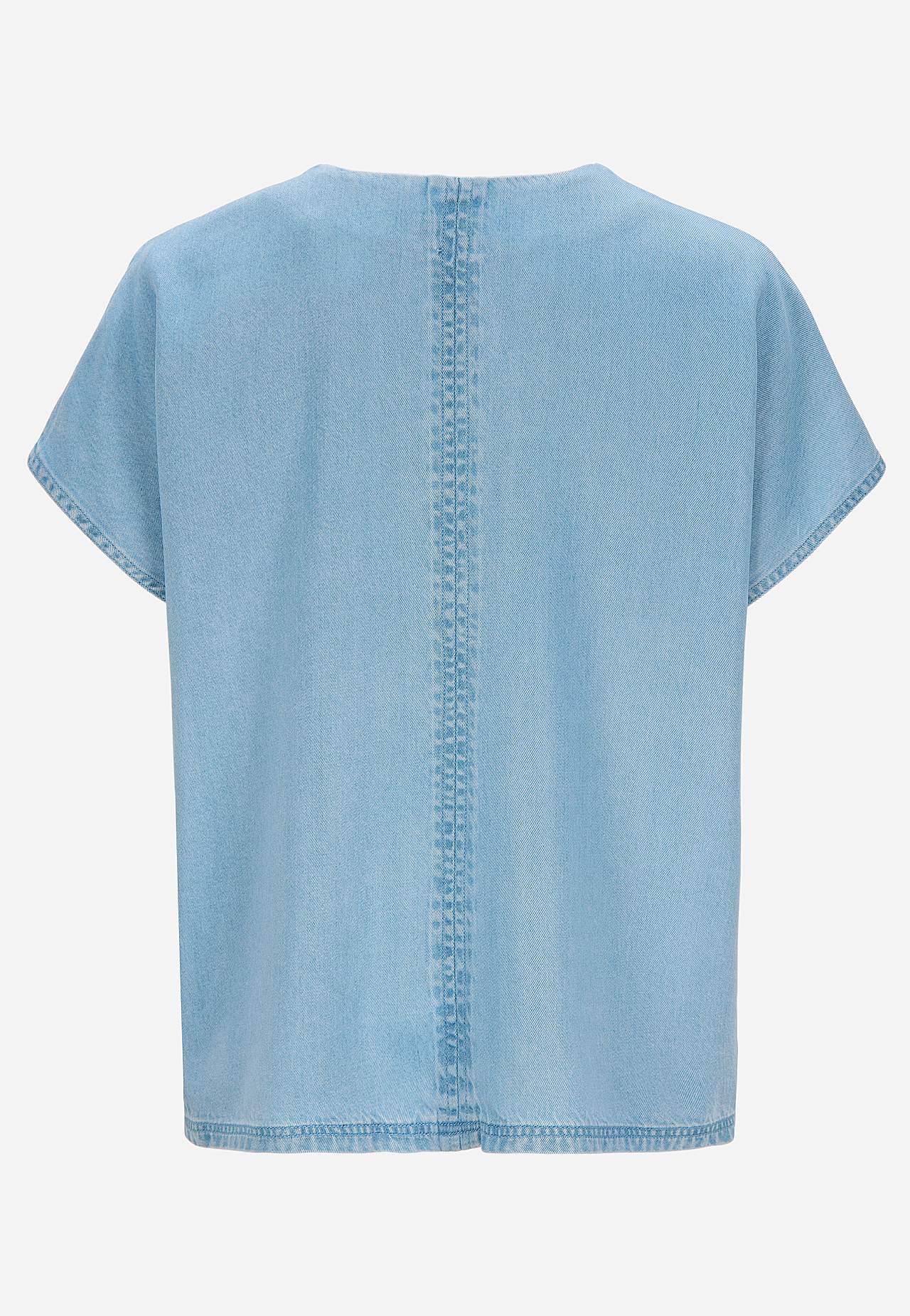 Ultra-soft Premium denim blouse