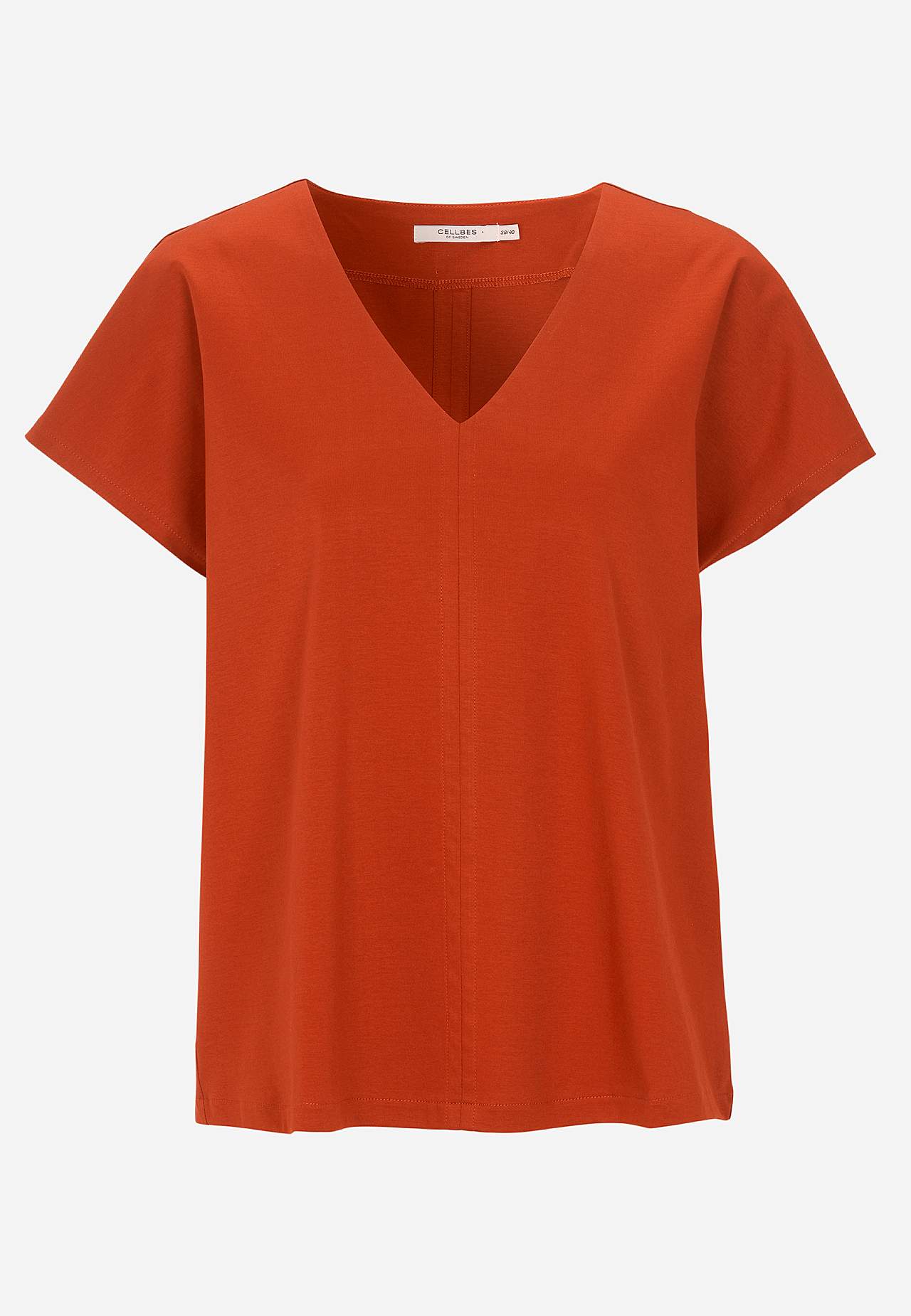 Elastisk Premium jerseytop billede