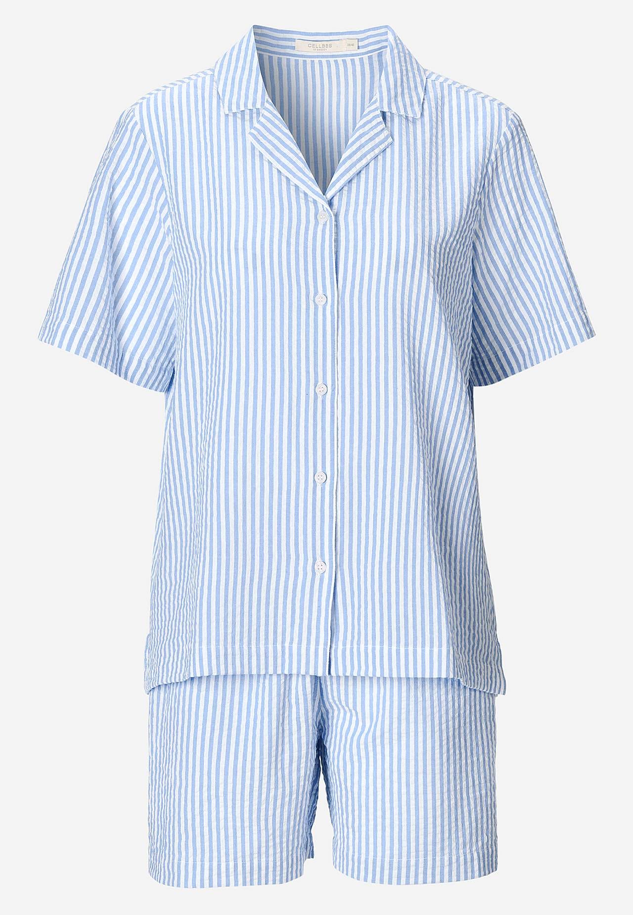 Pyjamas in seersucker