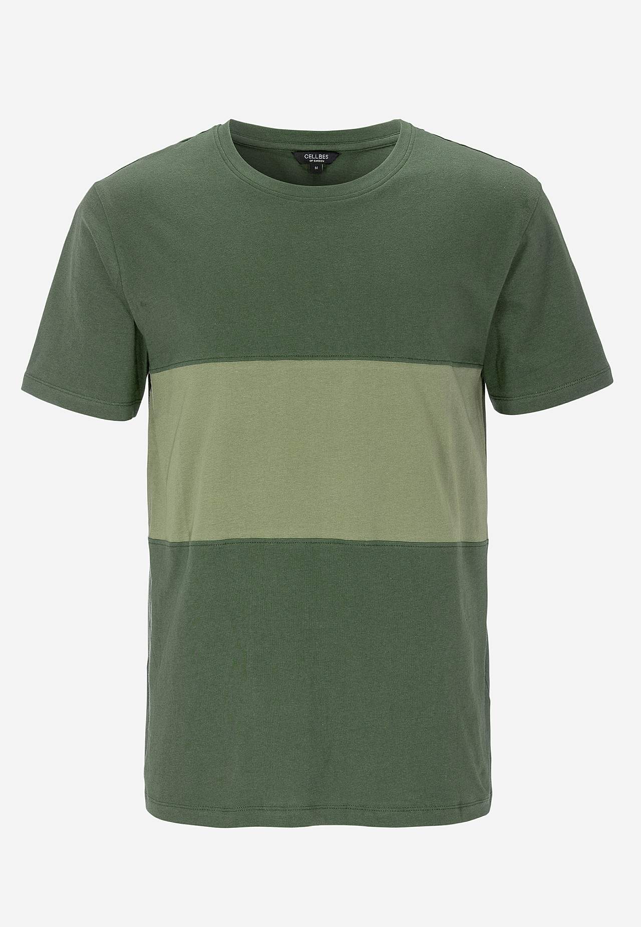 T-shirt with one wide stripe