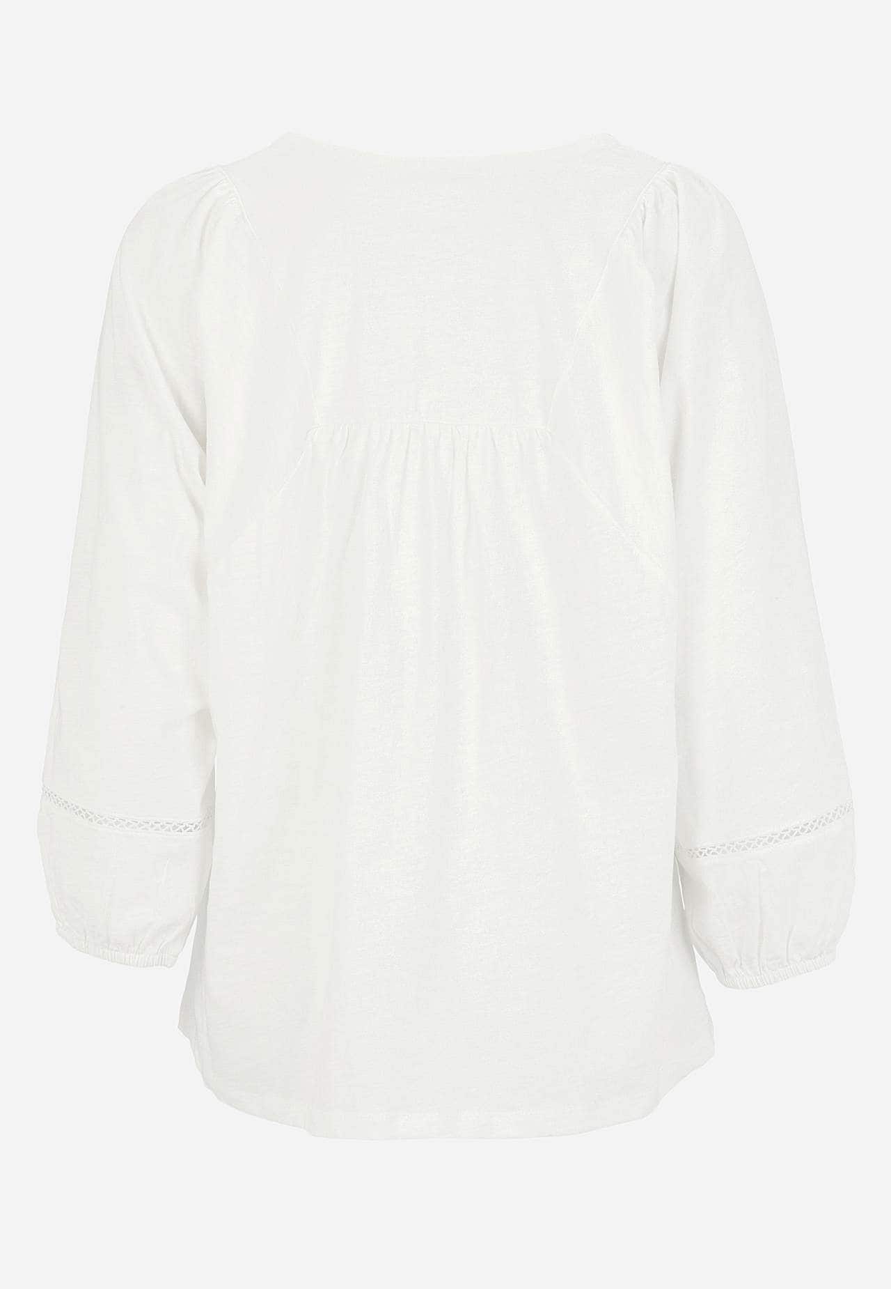 Jersey top with boho style