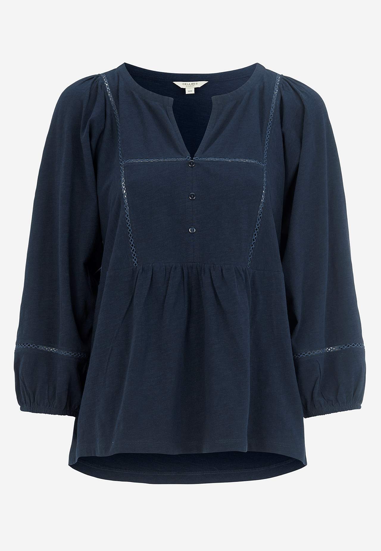 Jersey top with boho style