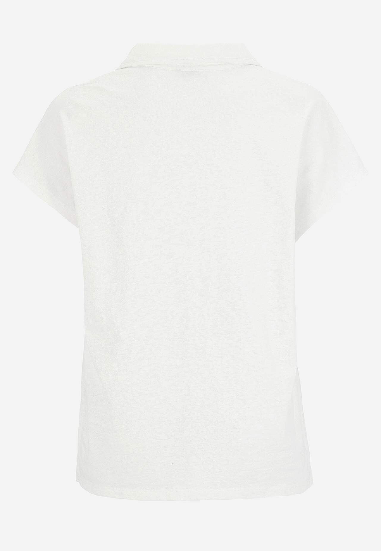 Jersey top with collar