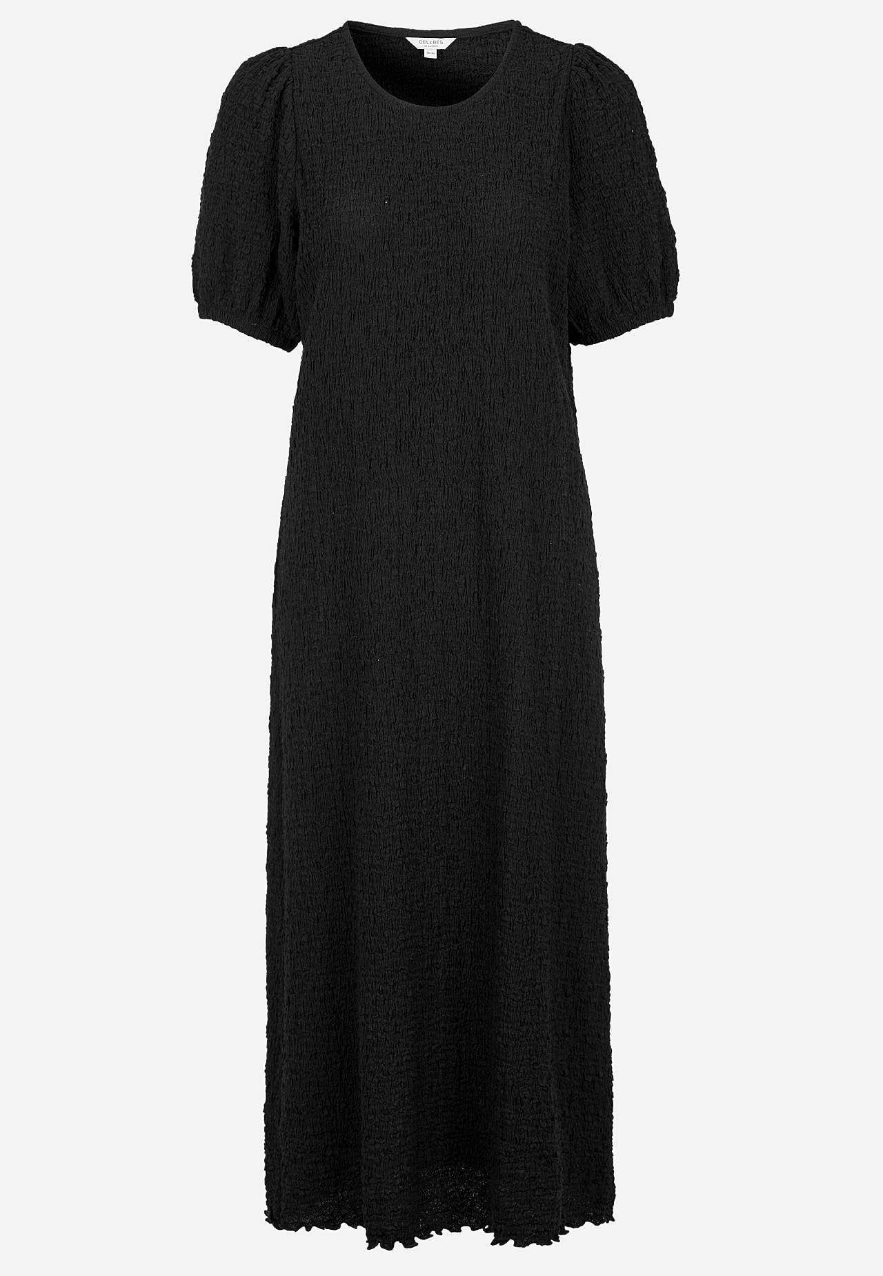 Jersey dress with structure