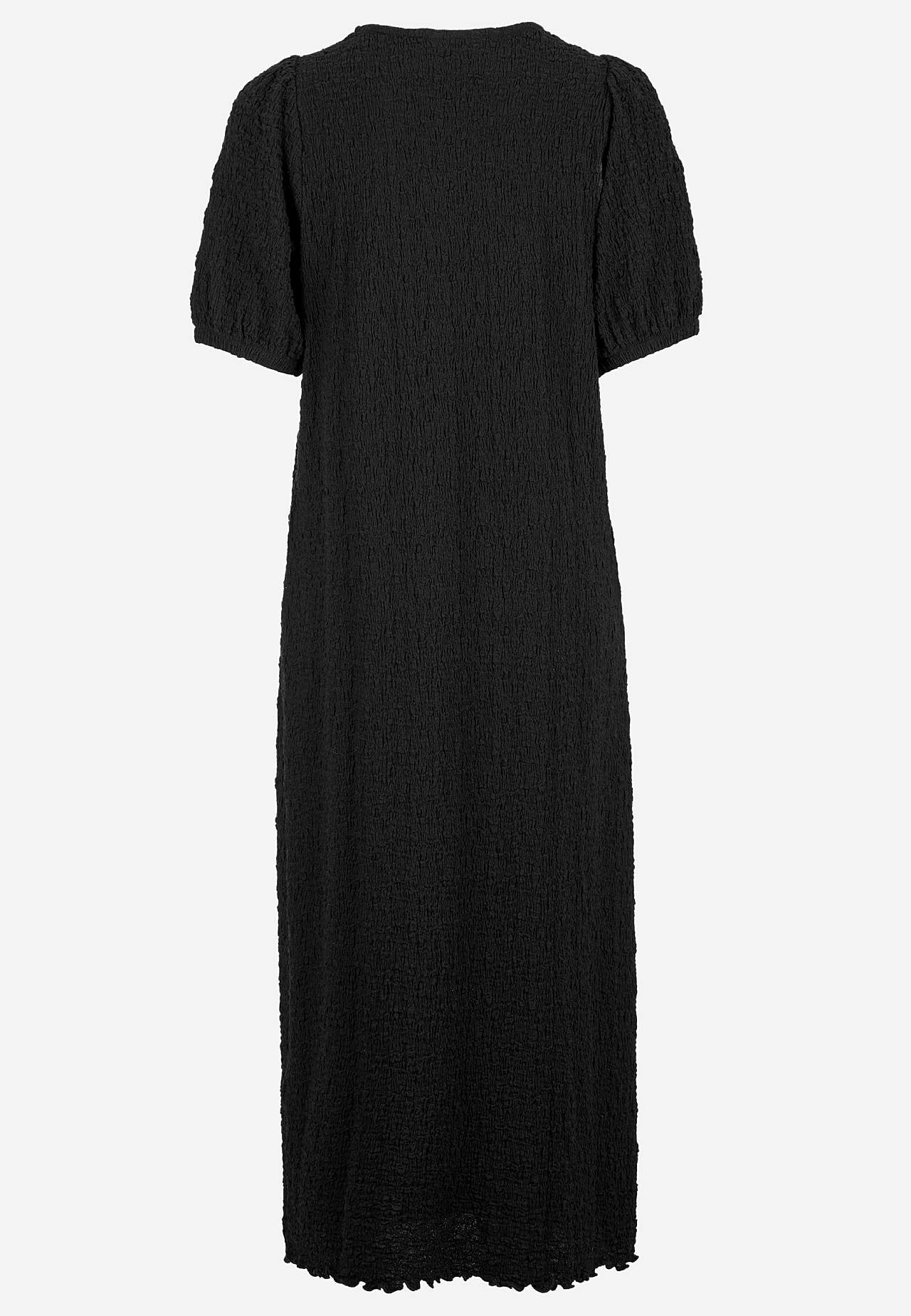 Jersey dress with structure