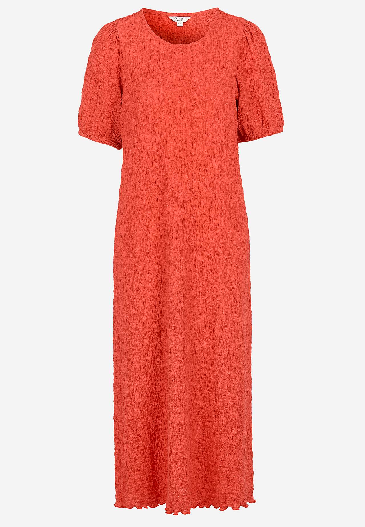 Jersey dress with structure