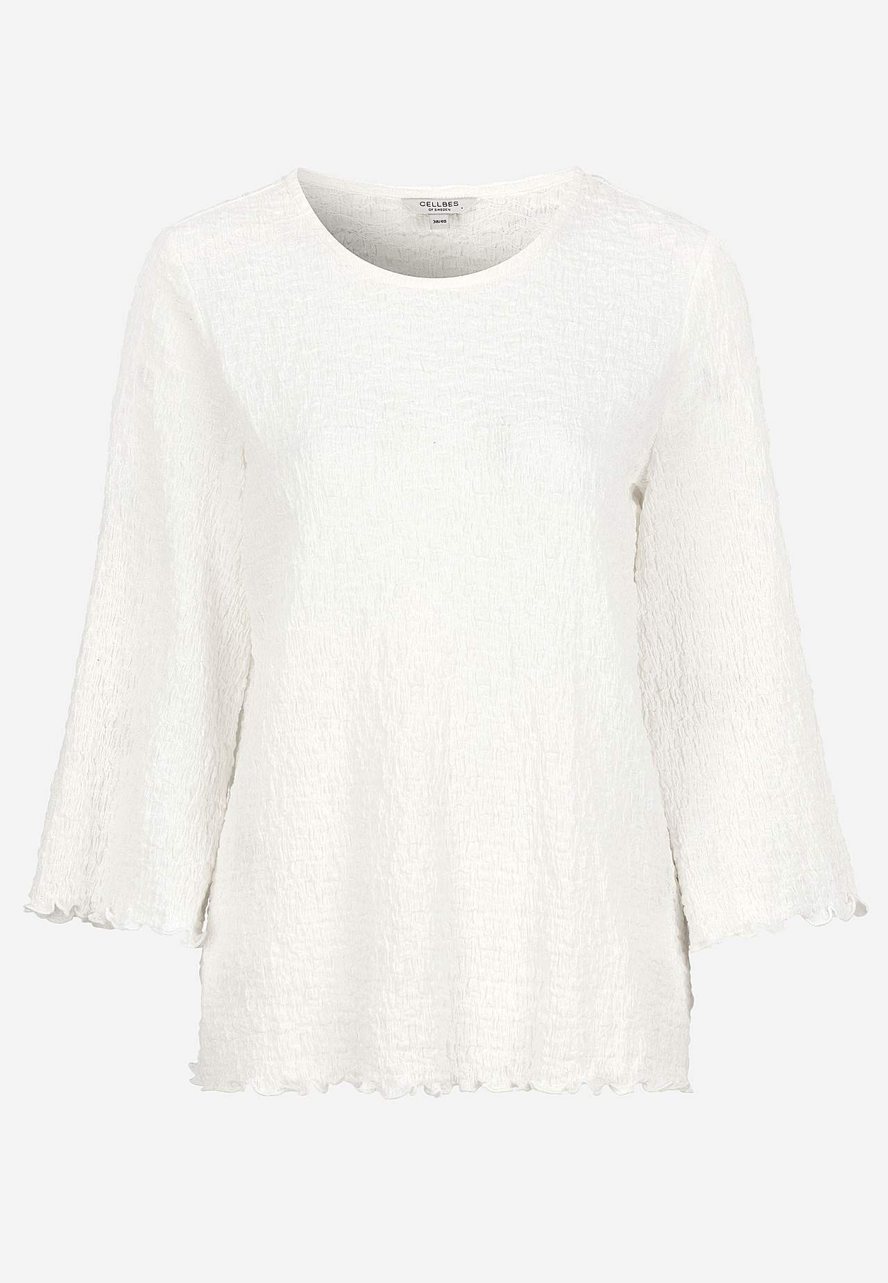 Jersey top with structure