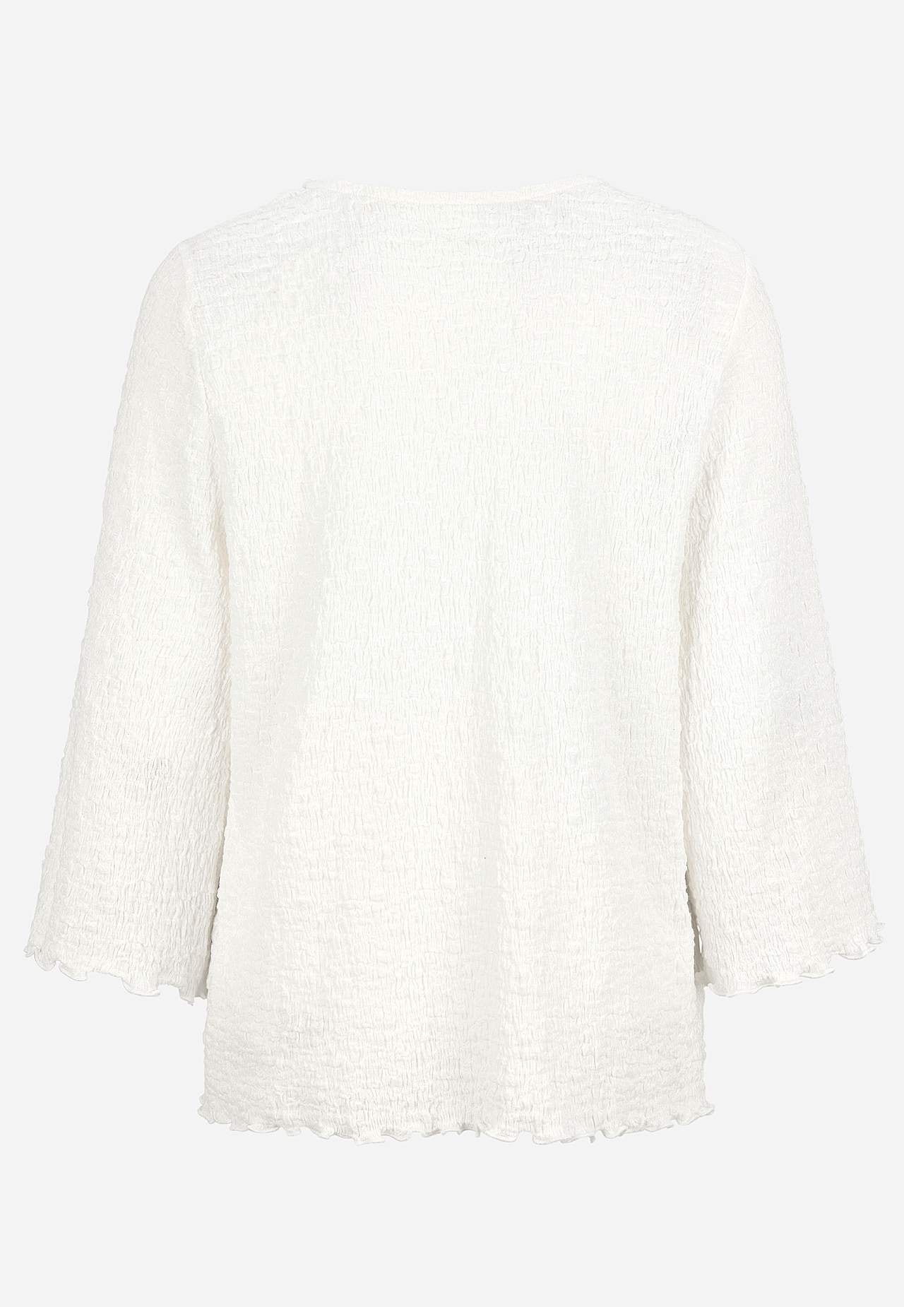 Jersey top with structure