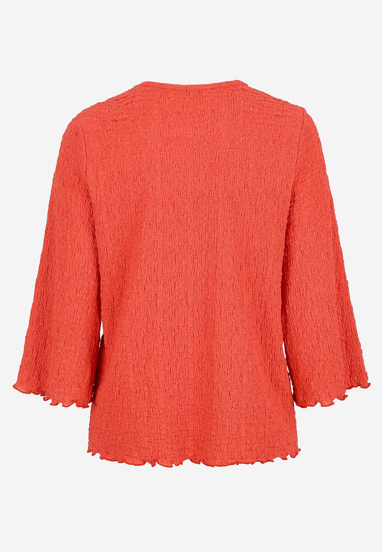 Jersey top with structure