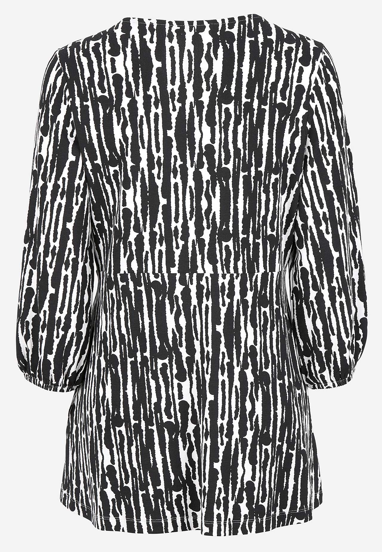 Jersey tuniq with empire line
