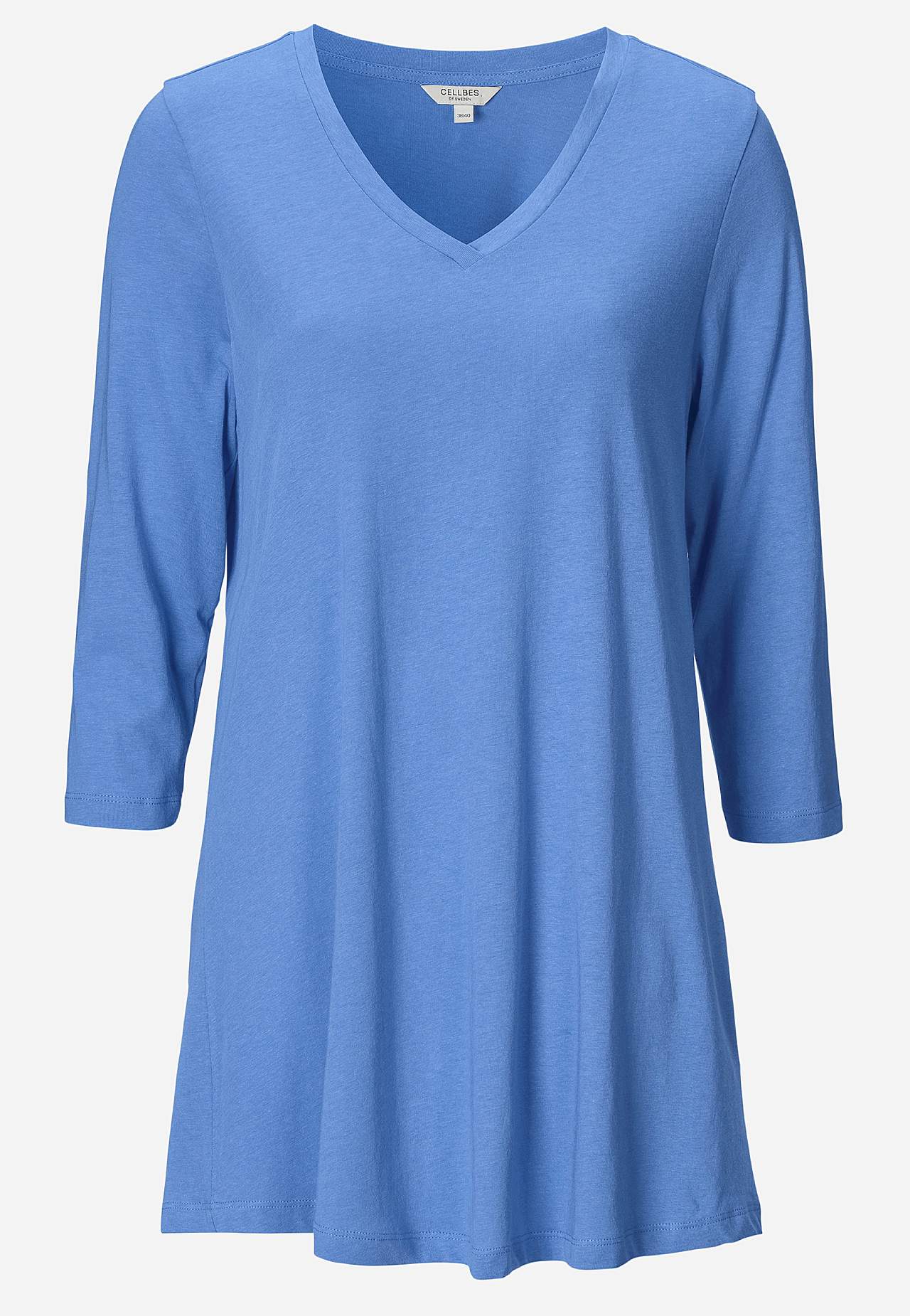 Jersey tuniq with 3/4 sleeve