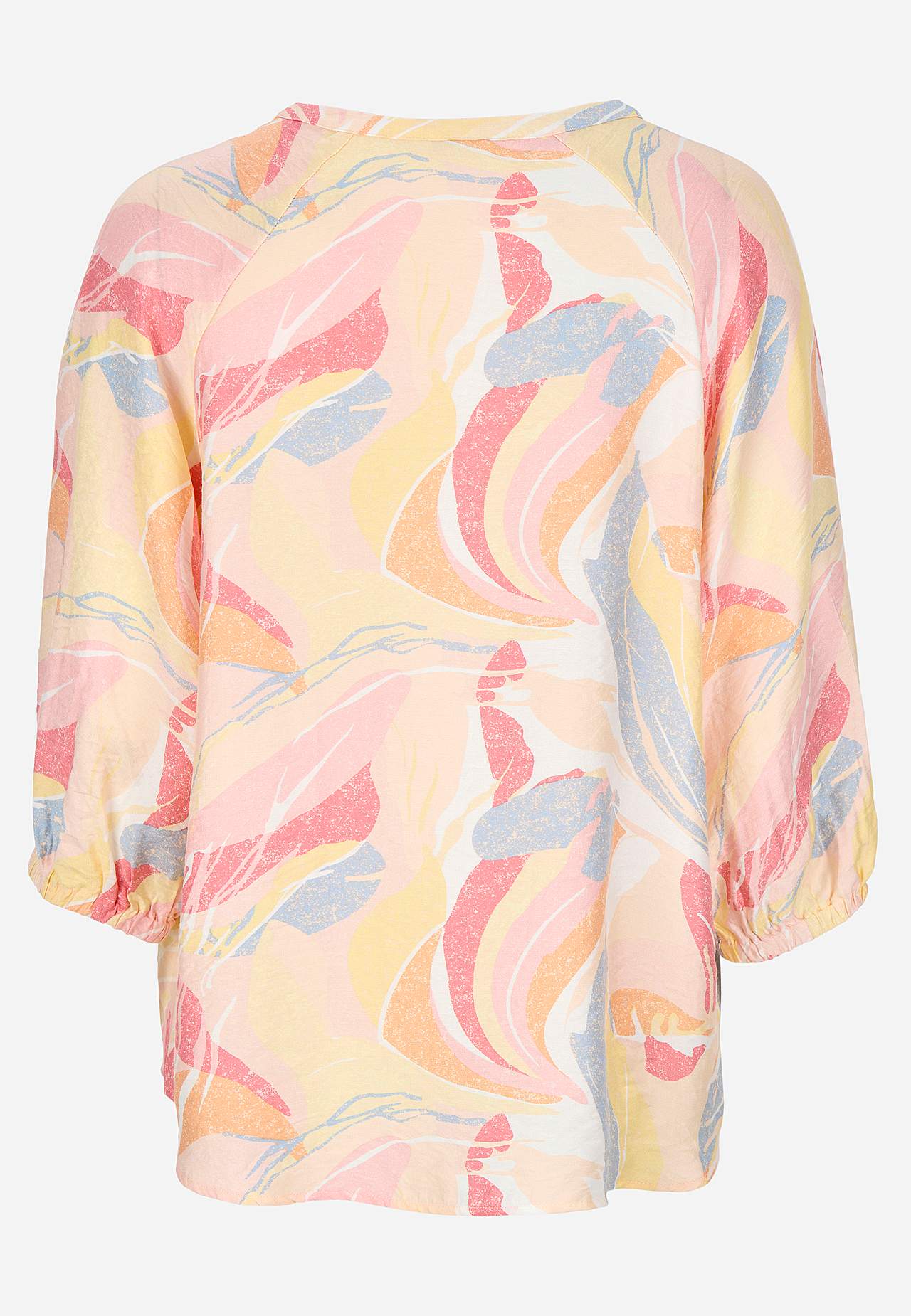 Woven blouse with structure