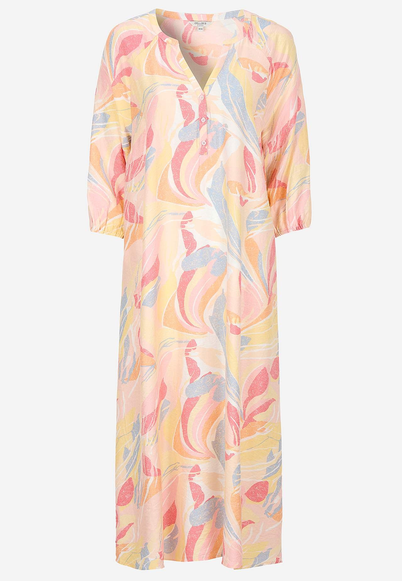 Woven dress with structure