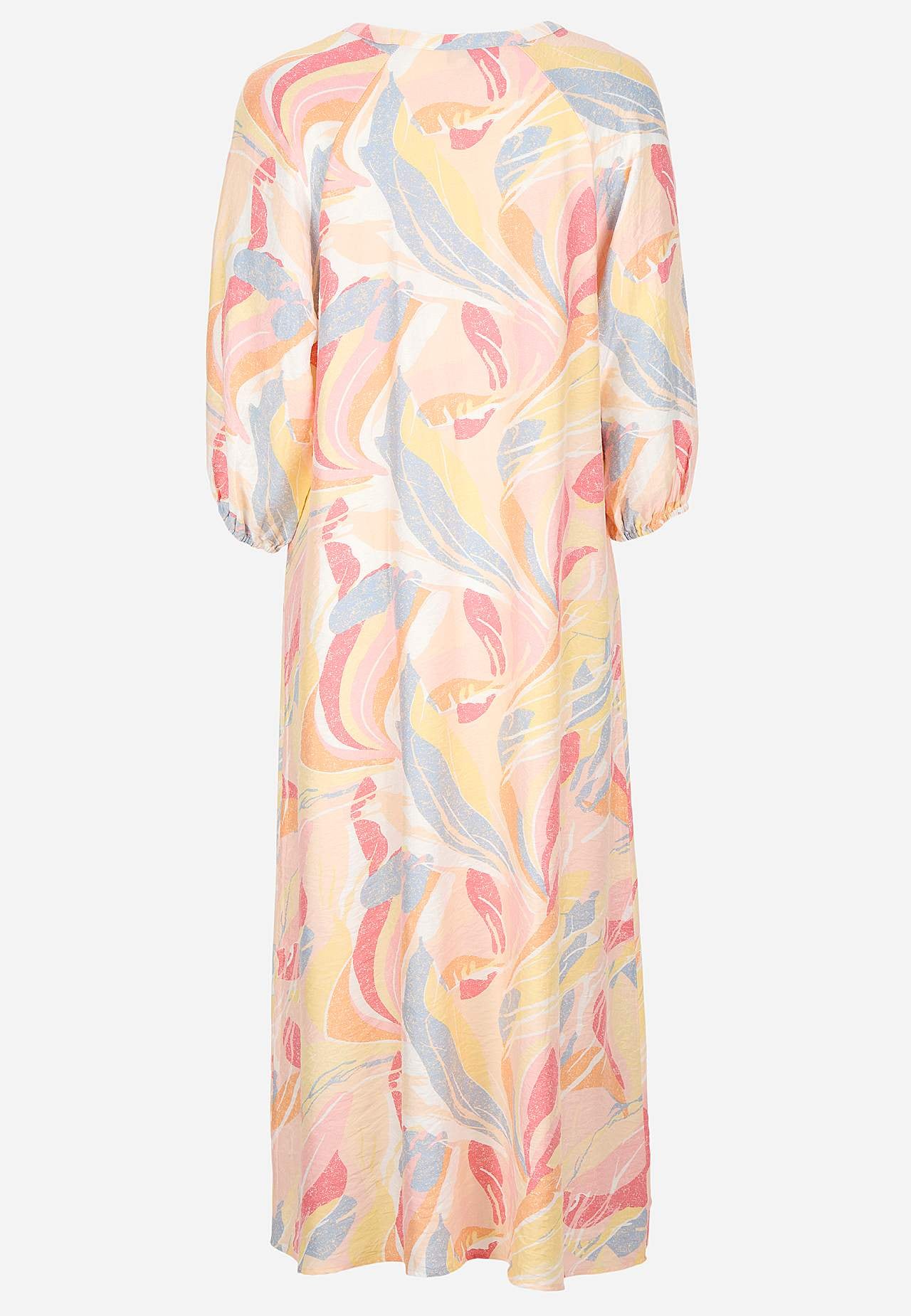 Woven dress with structure