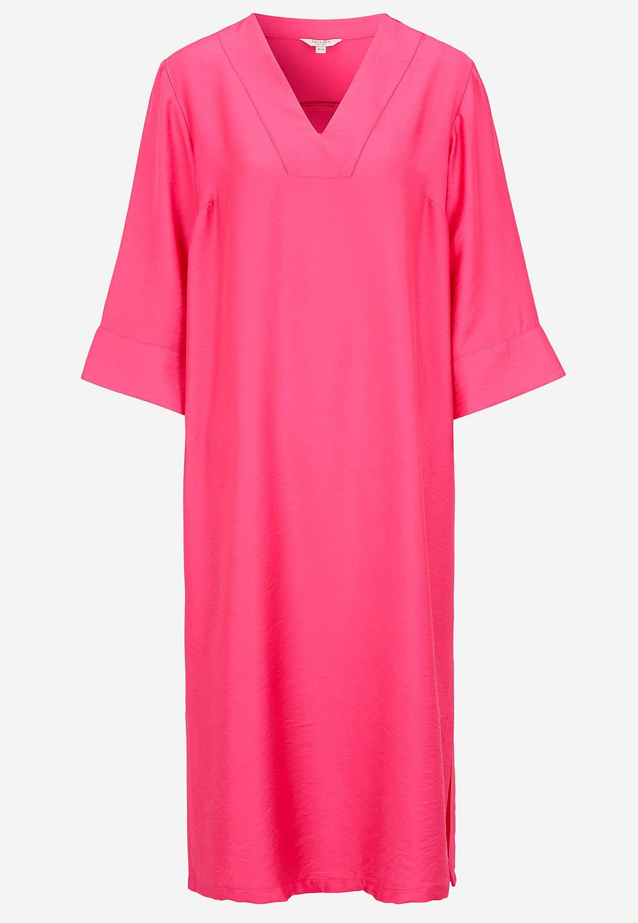Woven kaftan dress