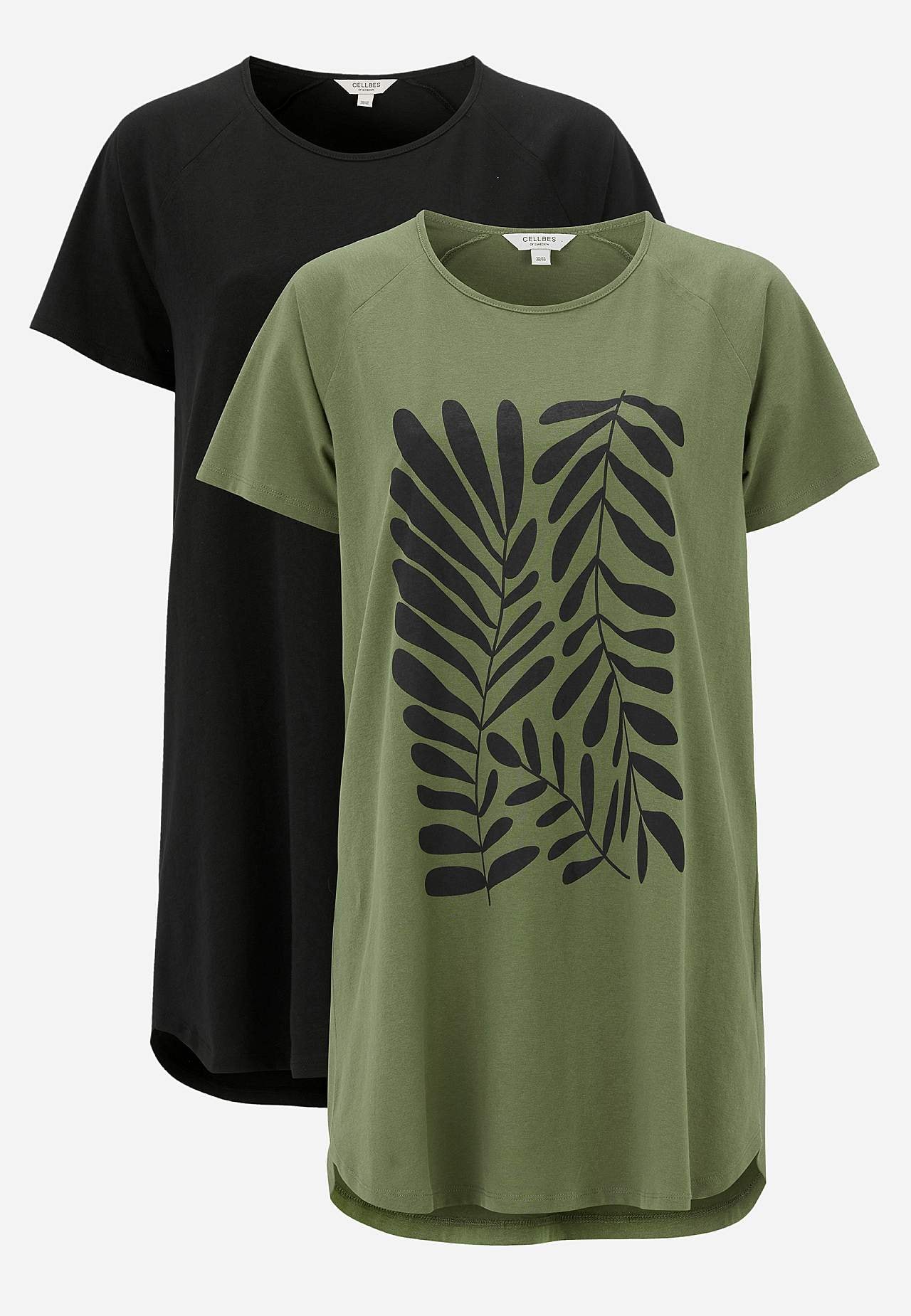 Jersey tuniq in organic cotton 2-pack
