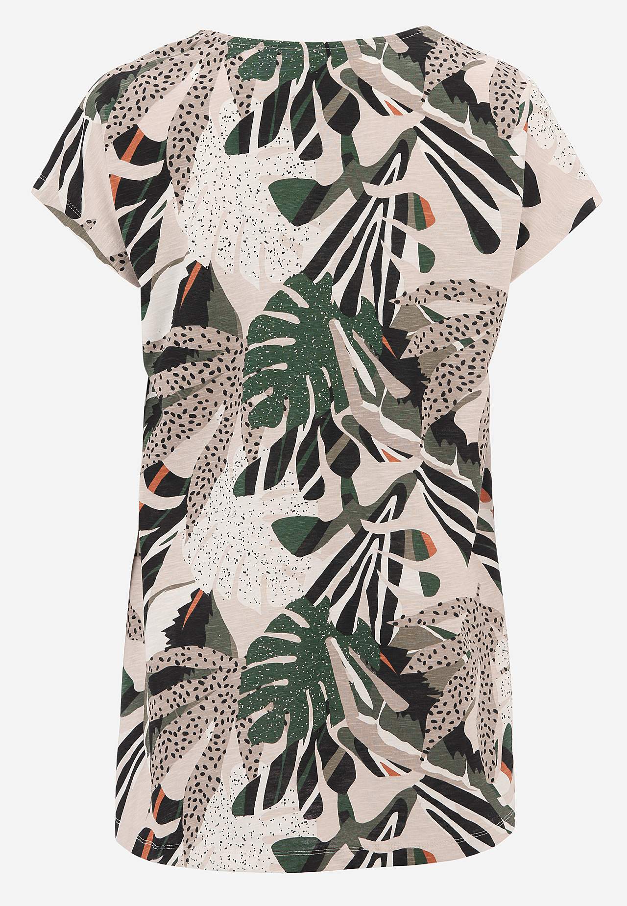 Short-sleeved jersey tuniq