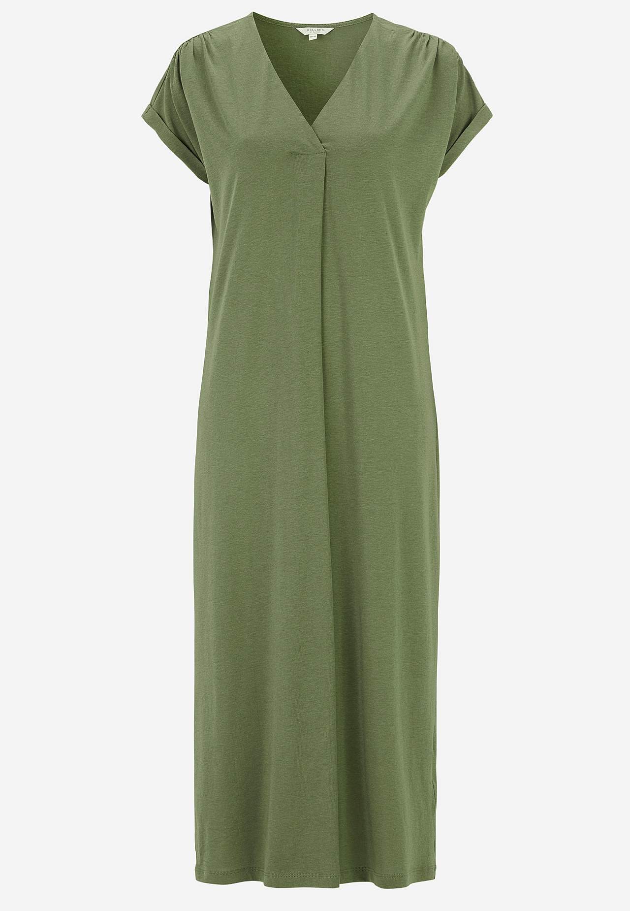 Jersey dress in modal mix