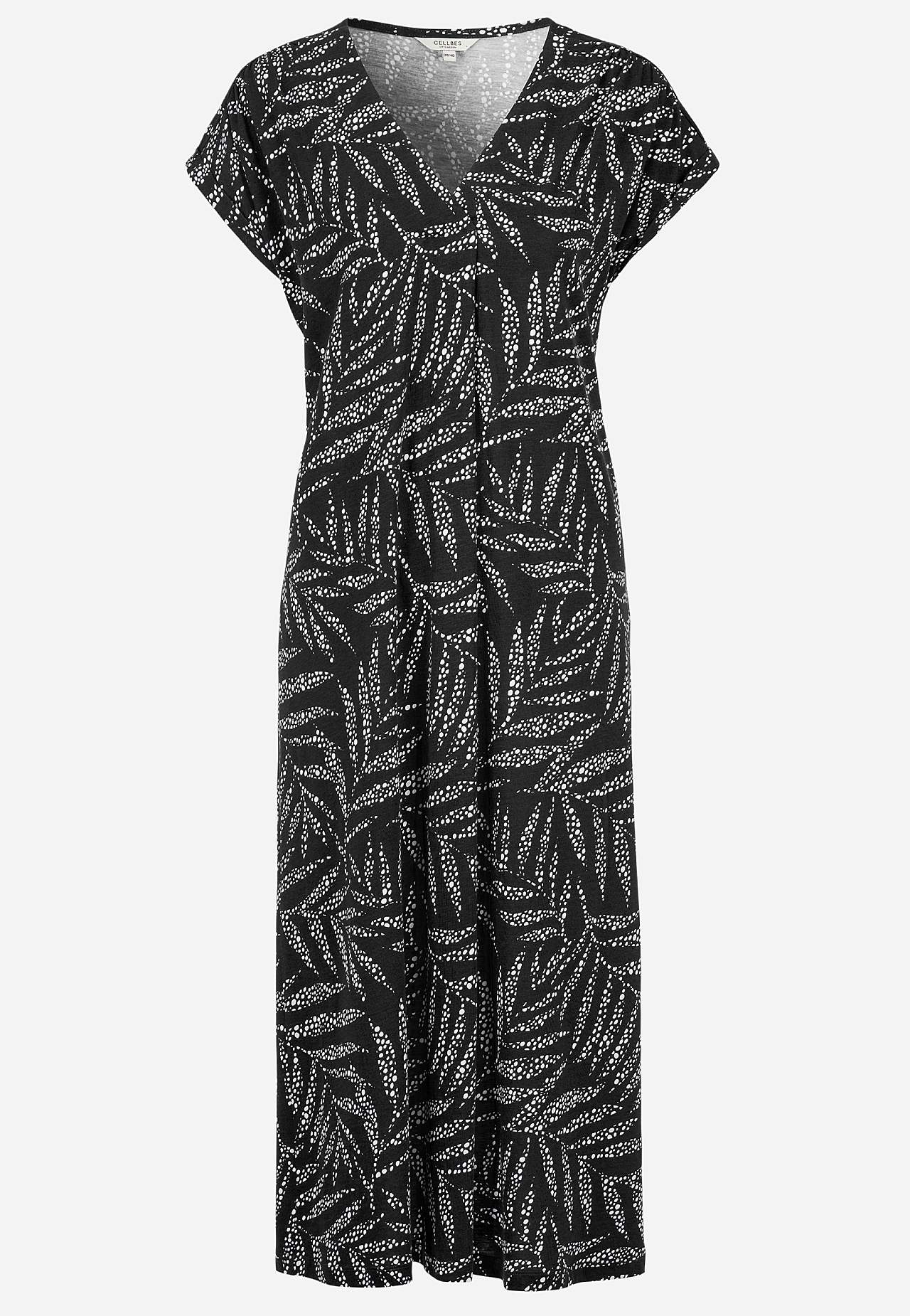 Jersey dress in modal mix