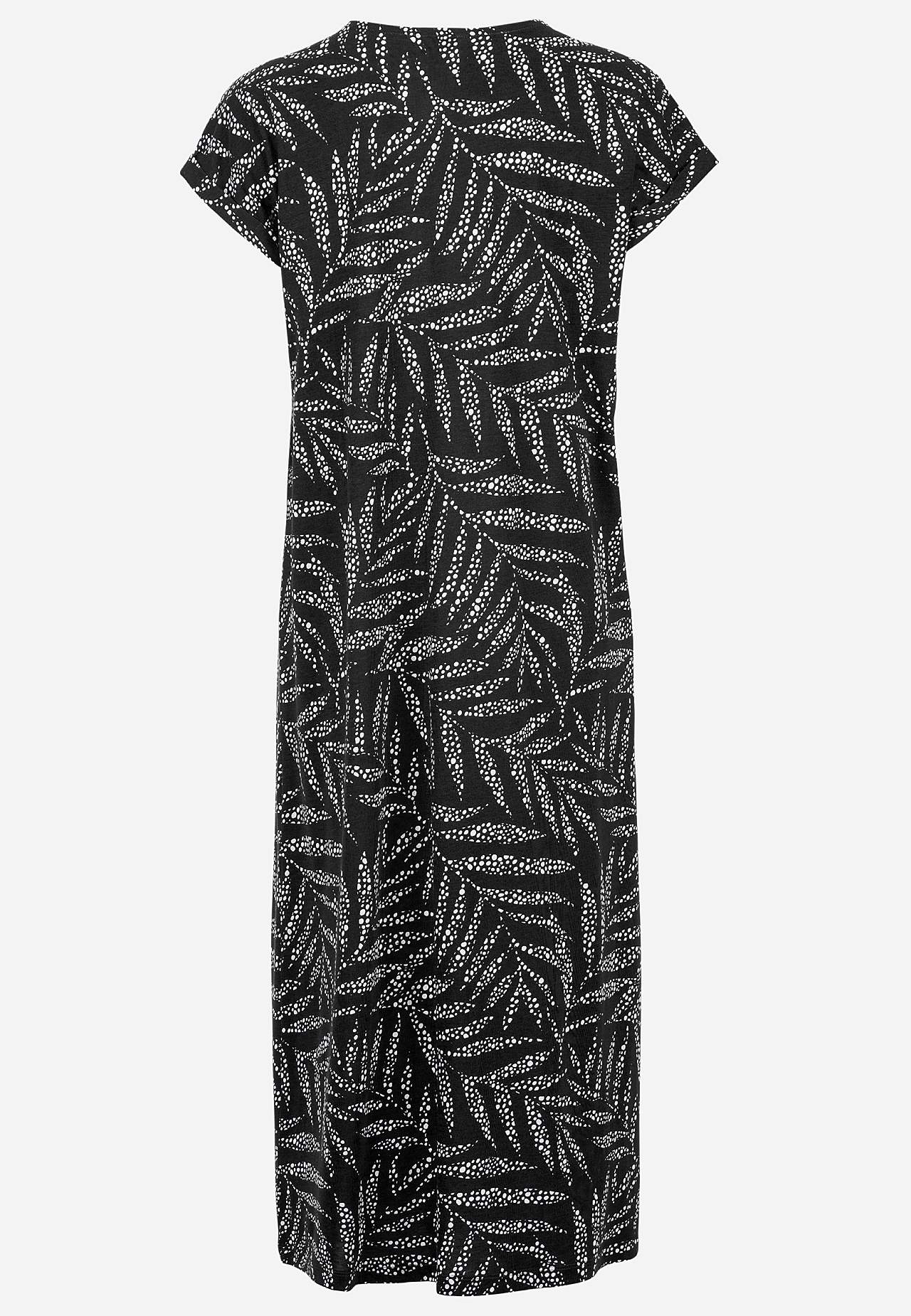 Jersey dress in modal mix