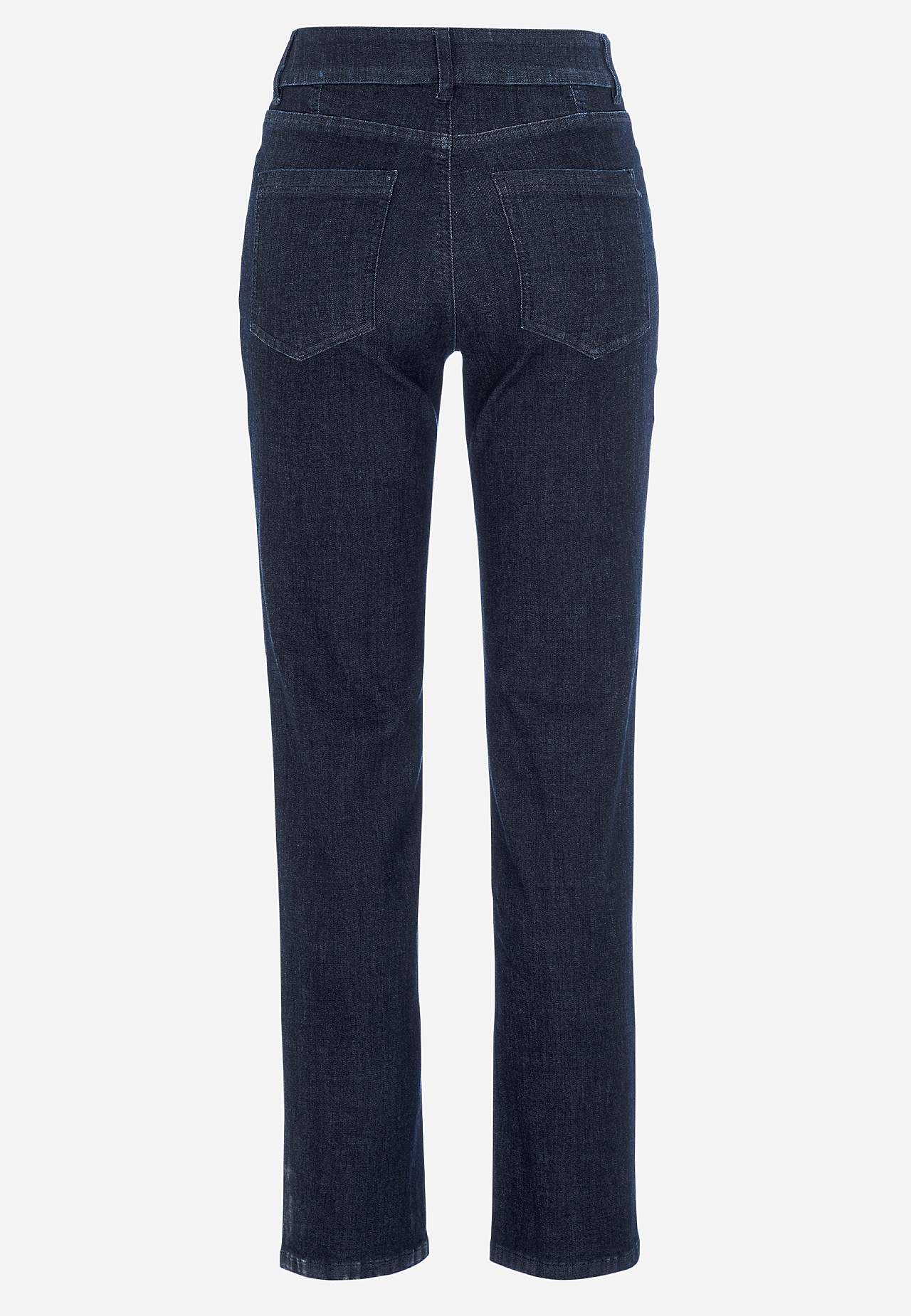 Straight jeans in denim with superstretch Sara