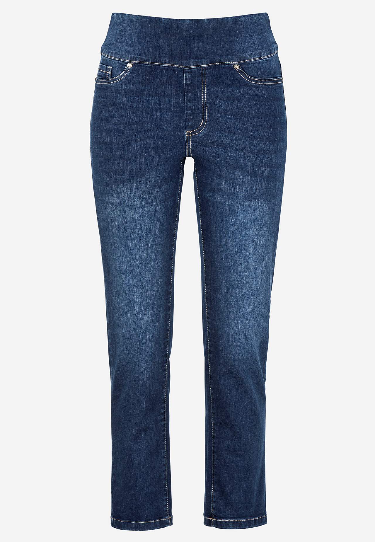 Super comfortable ankle jeans in denim