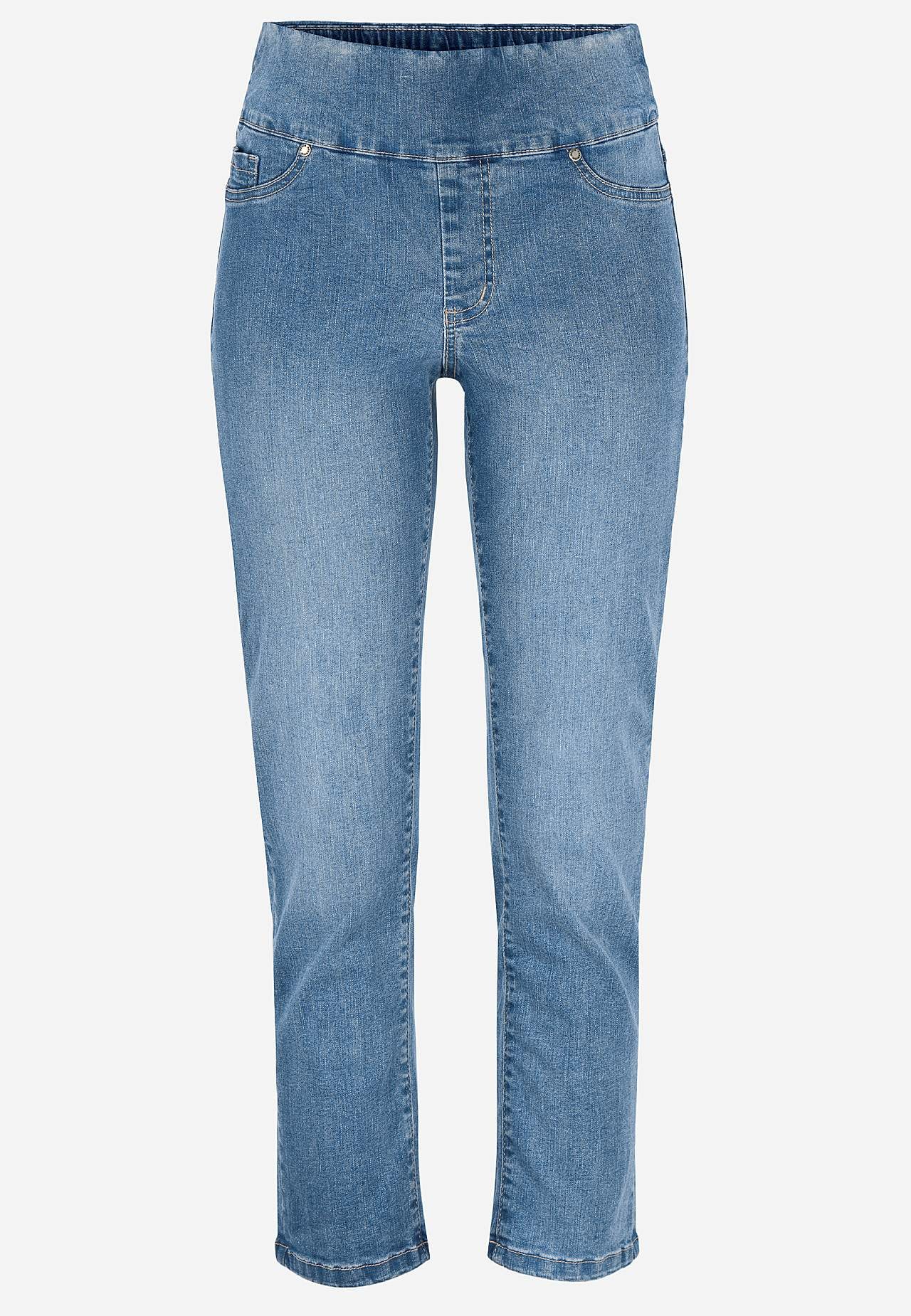 Super comfortable ankle jeans in denim