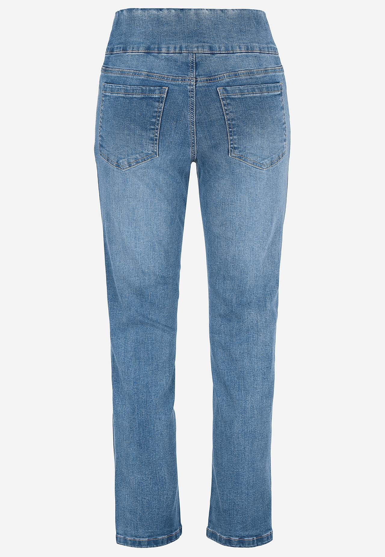 Super comfortable ankle jeans in denim