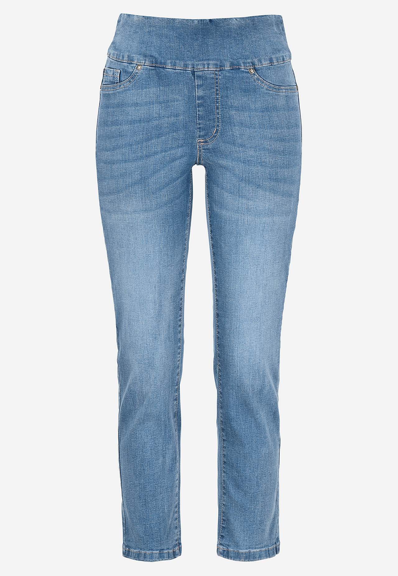 Super comfortable ankle jeans in denim
