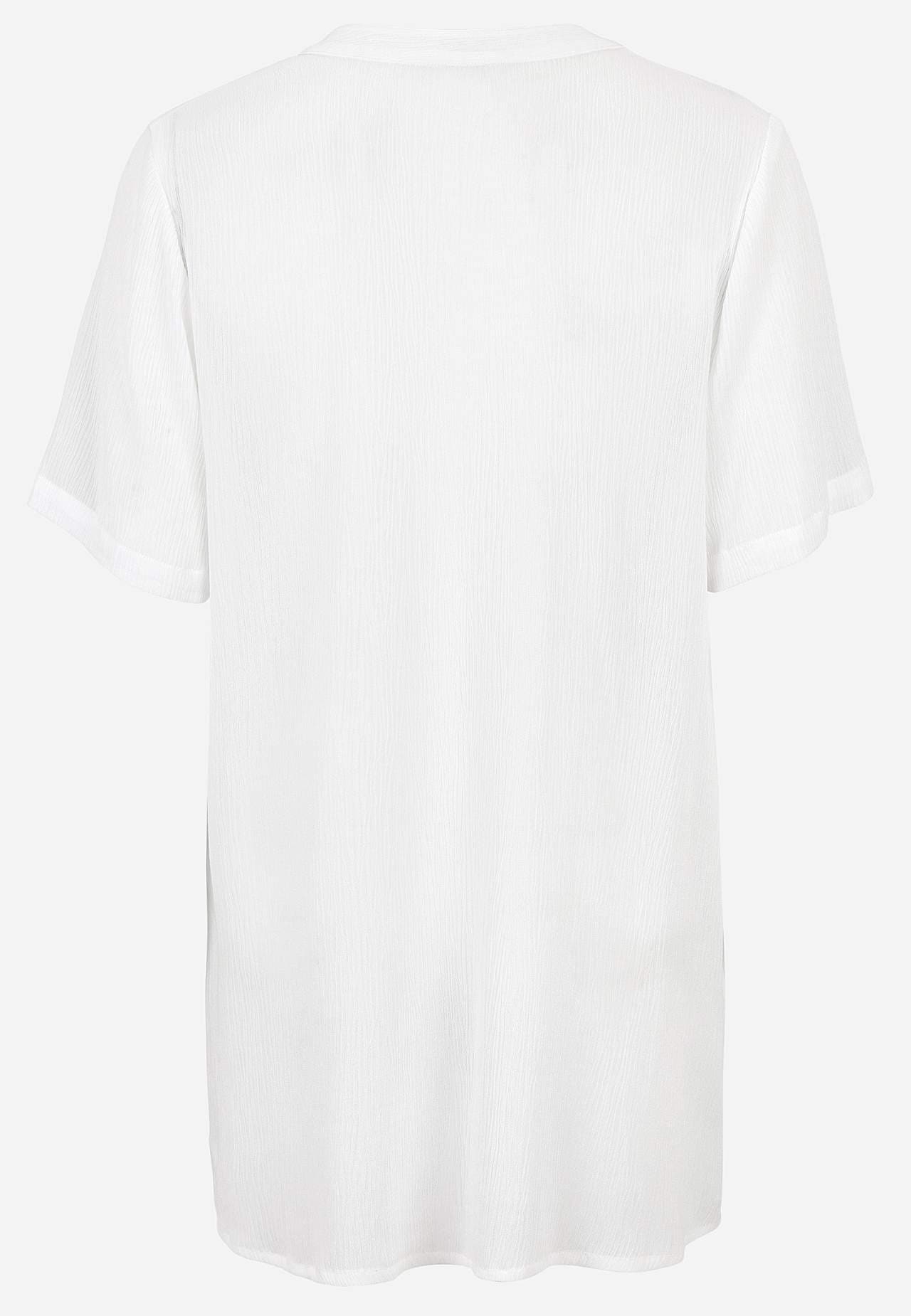 Crepe tunic