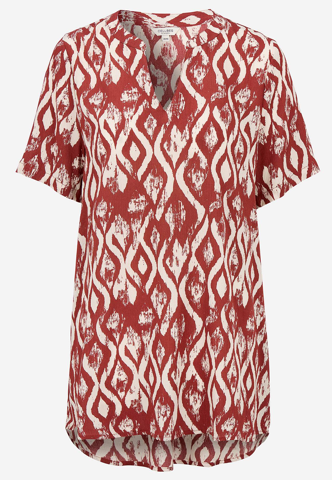 Crepe tunic