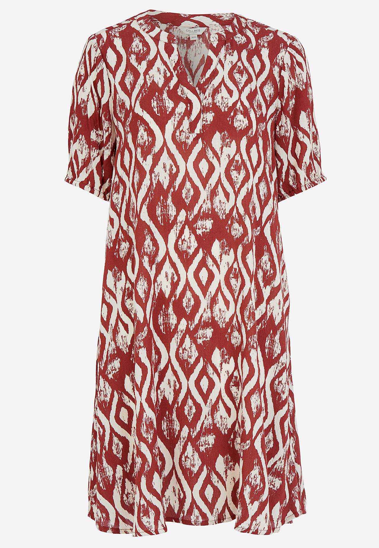 Dress in viscose crepe