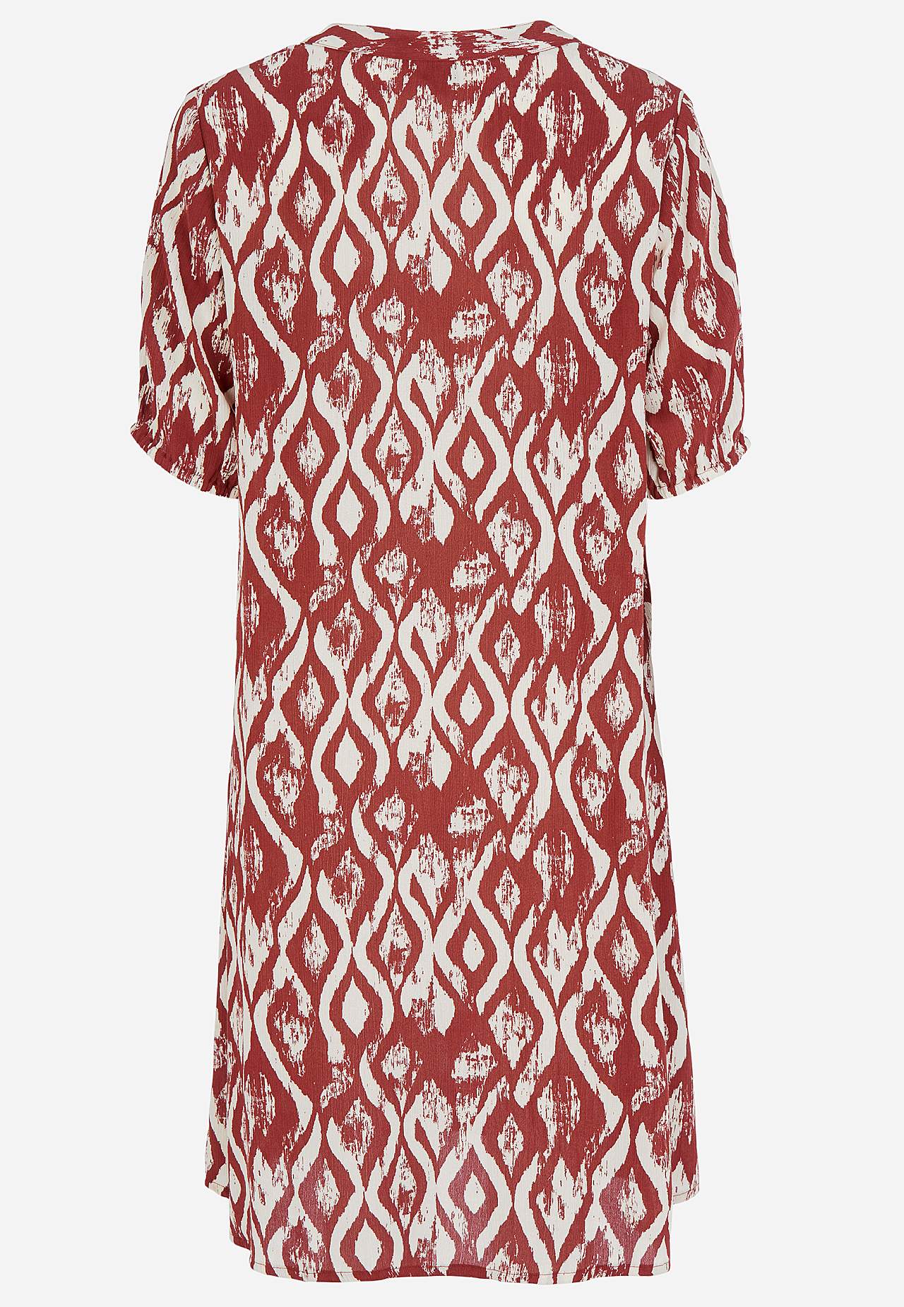 Dress in viscose crepe