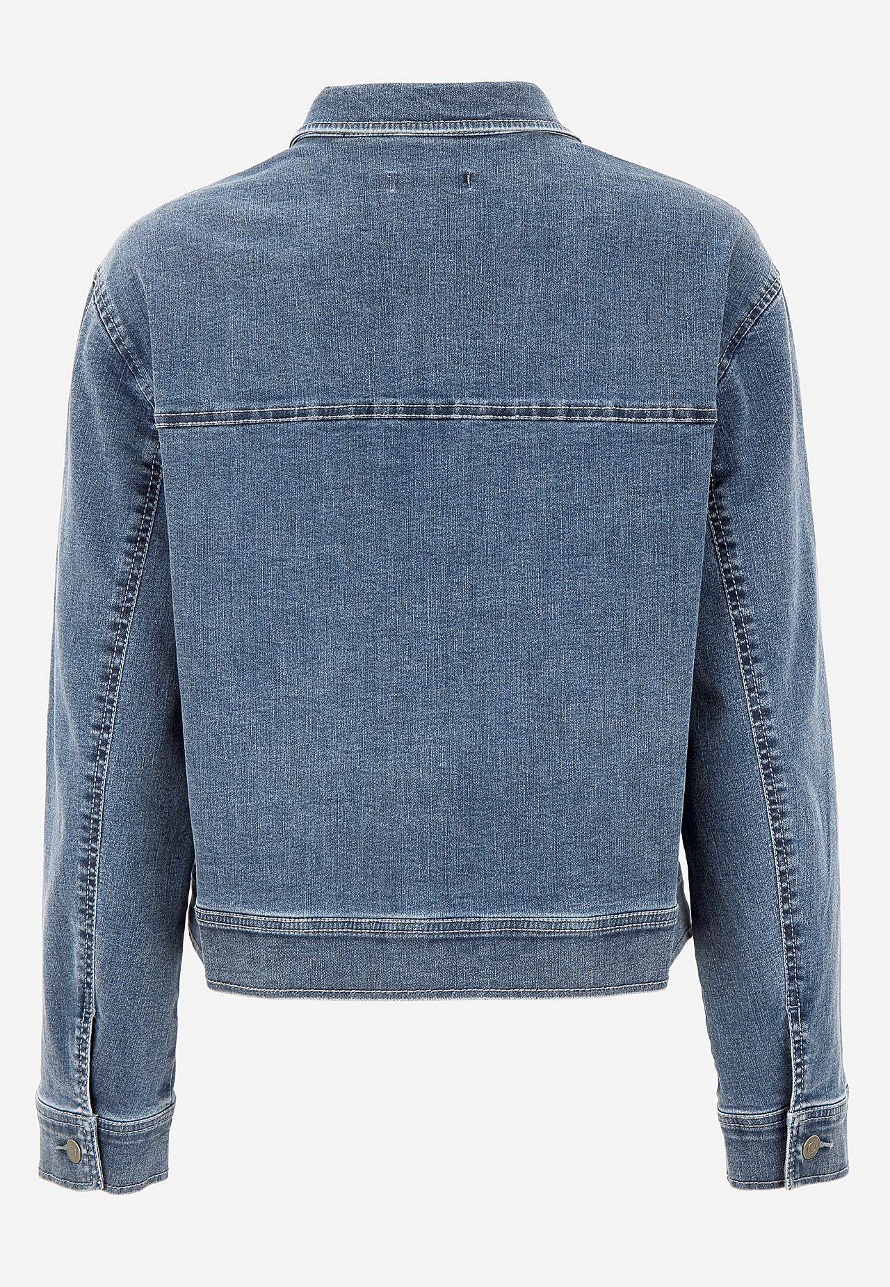 Denim jacket with stretch