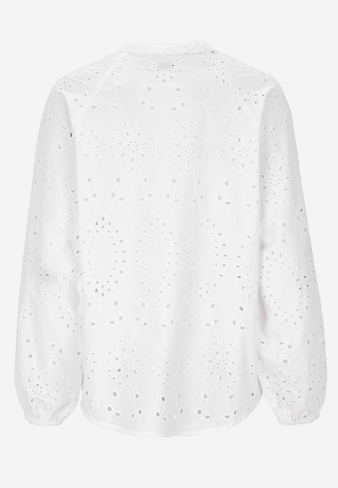 Blouse with embroidery