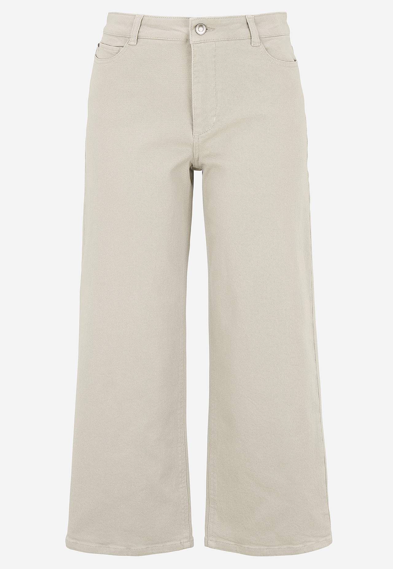 Wide ankle jeans