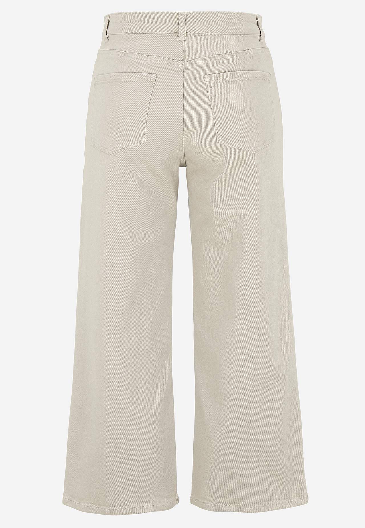Wide ankle jeans
