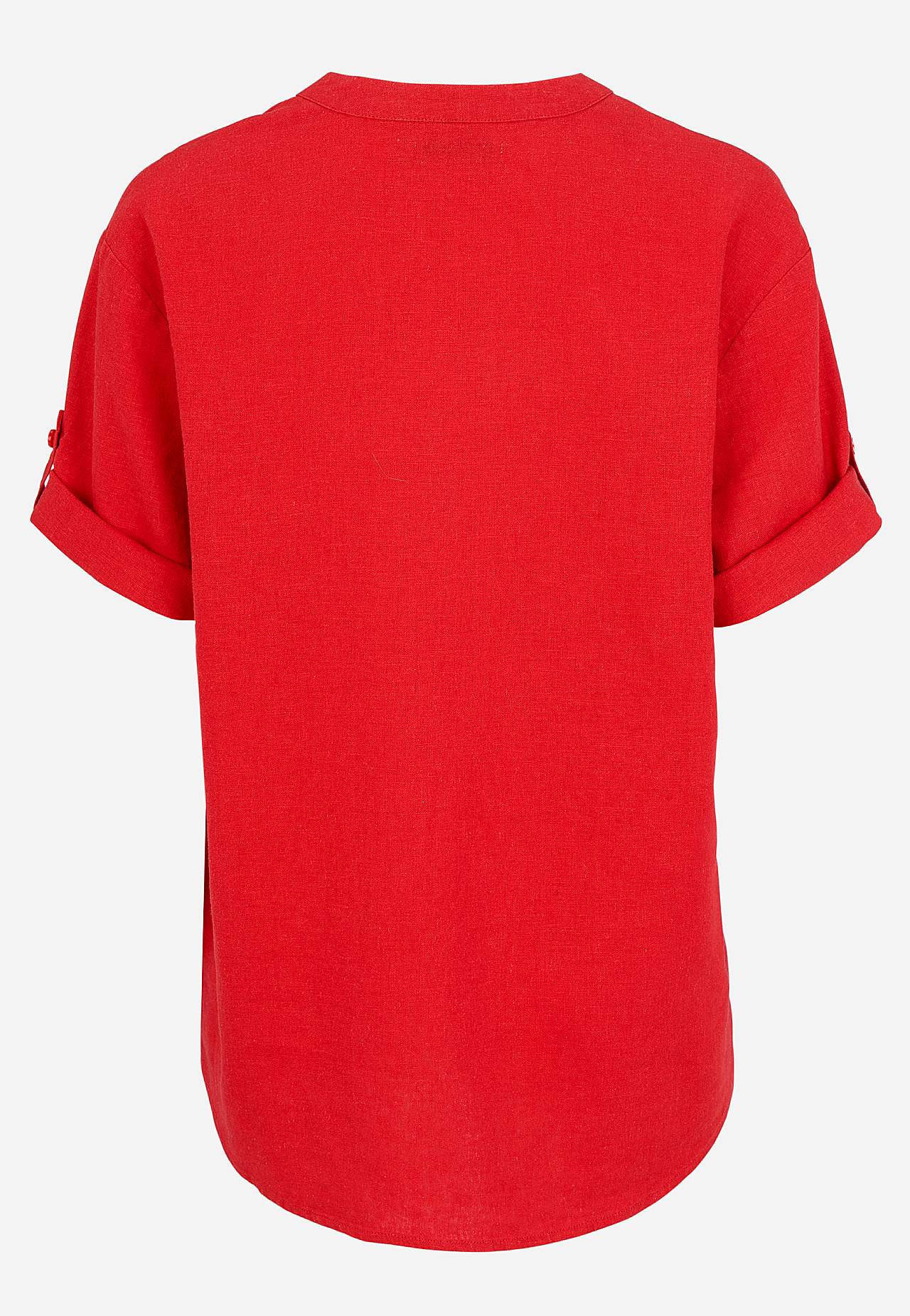 Blouse in linen mix