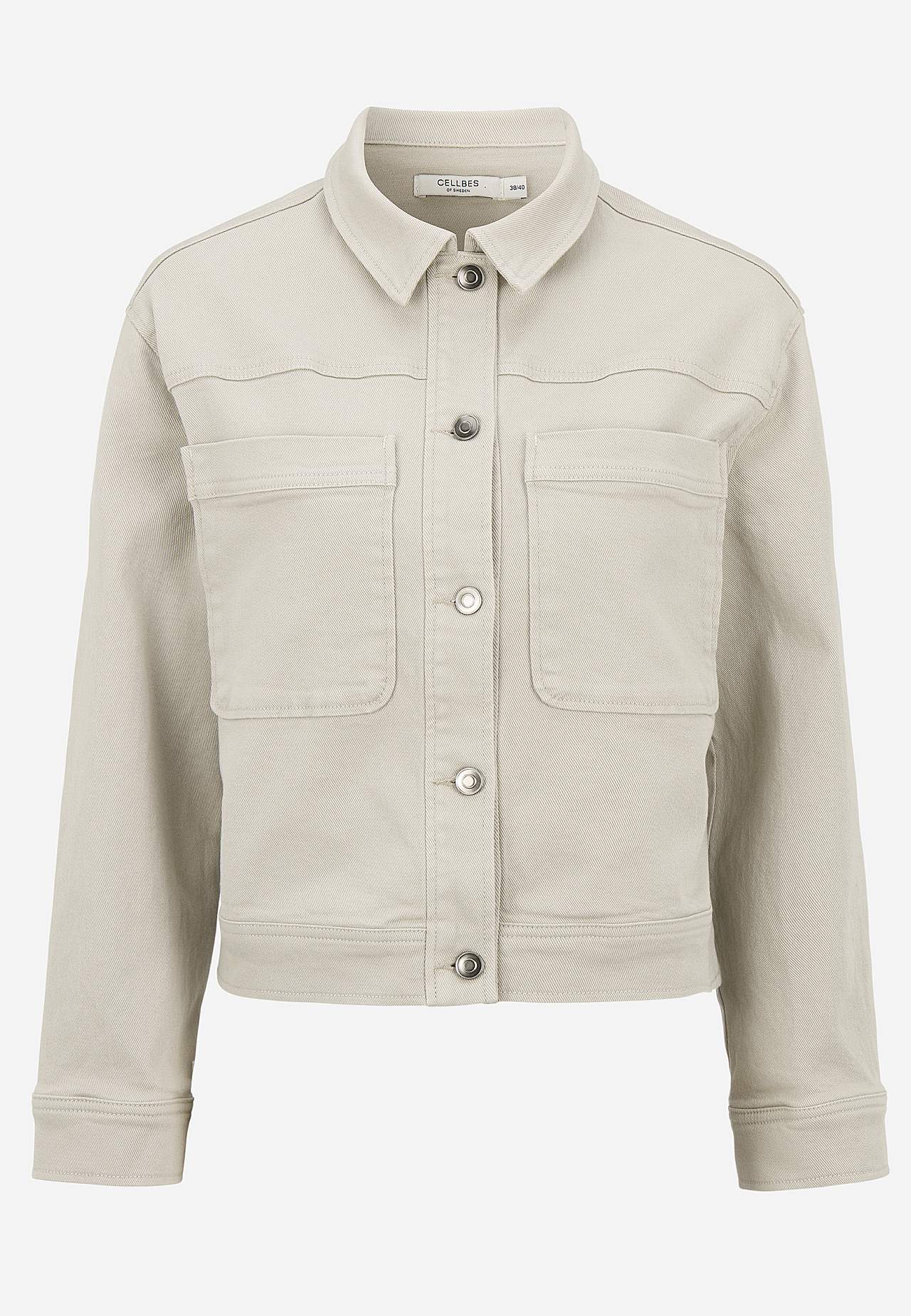 Stretchy denim jacket