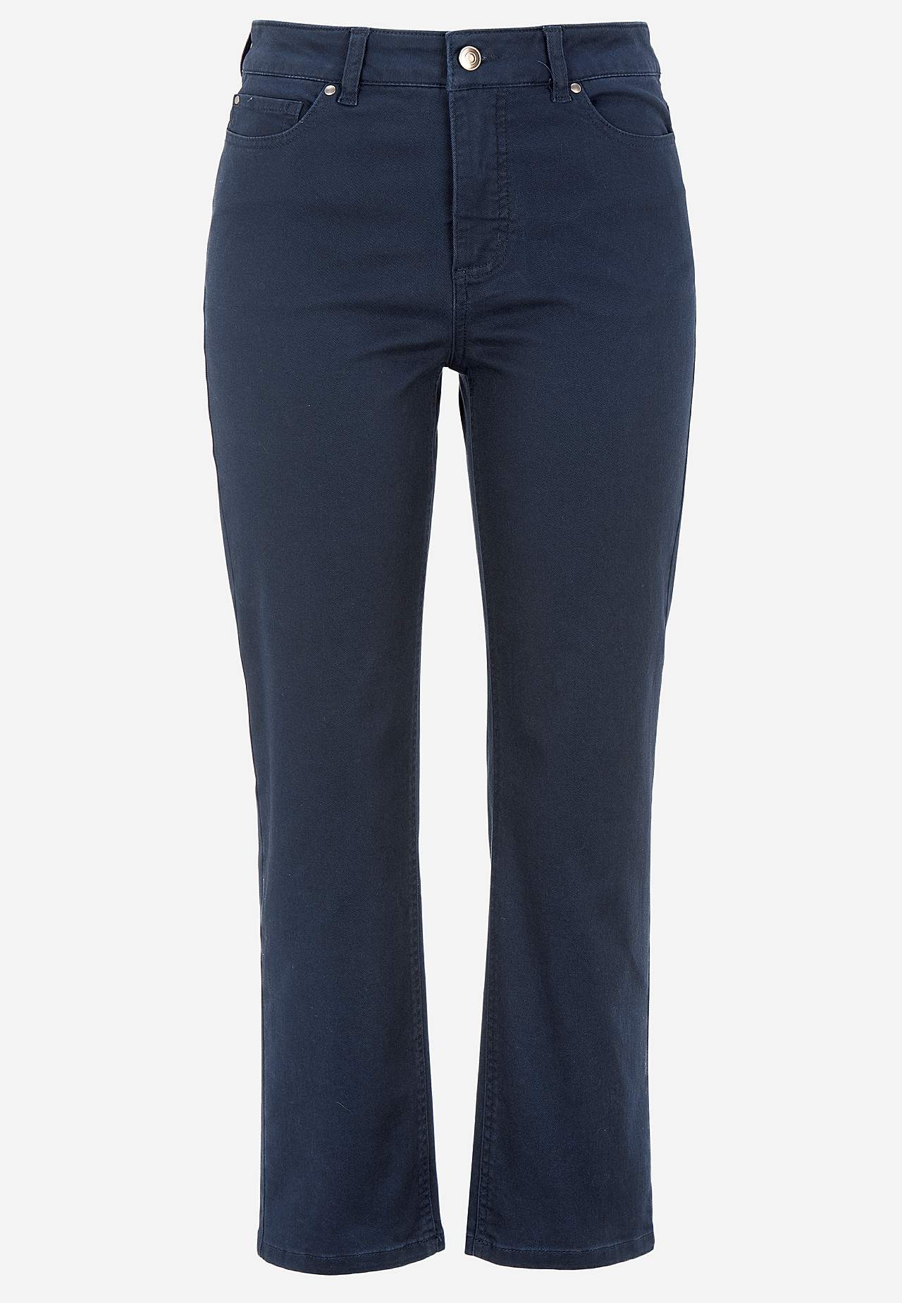 Slightly slimmer ankle jeans