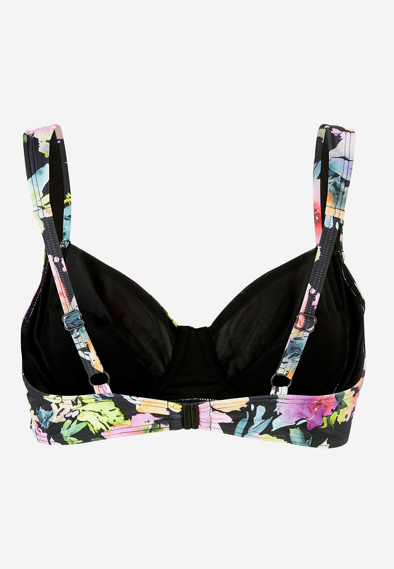 Unpadded bikini bra