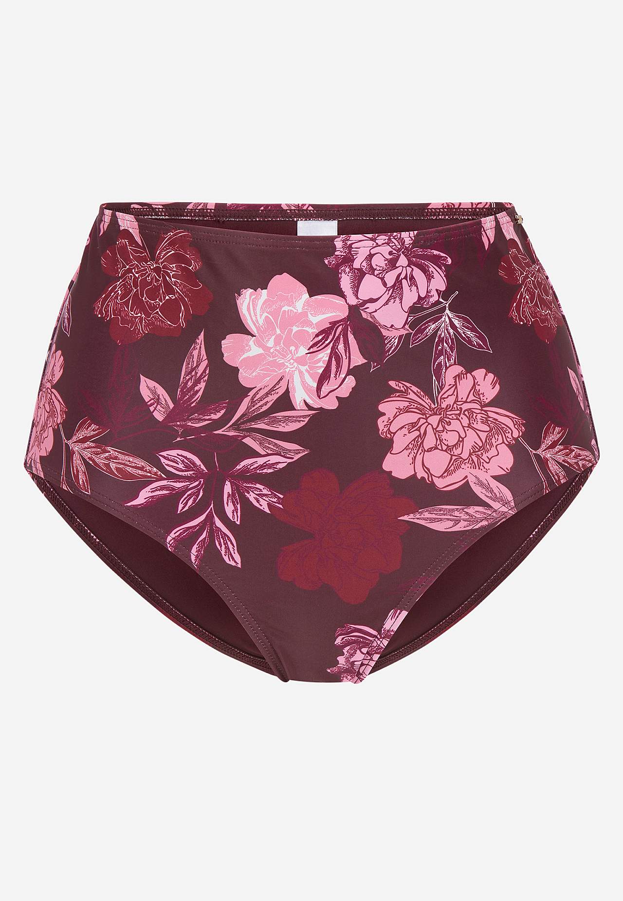 Bikini bottom with high waist