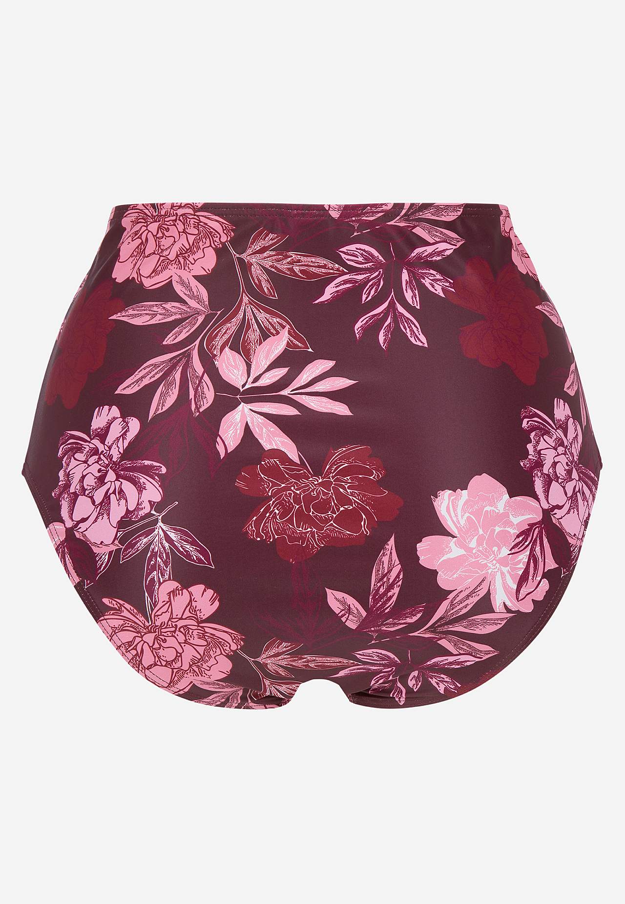 Bikini bottom with high waist