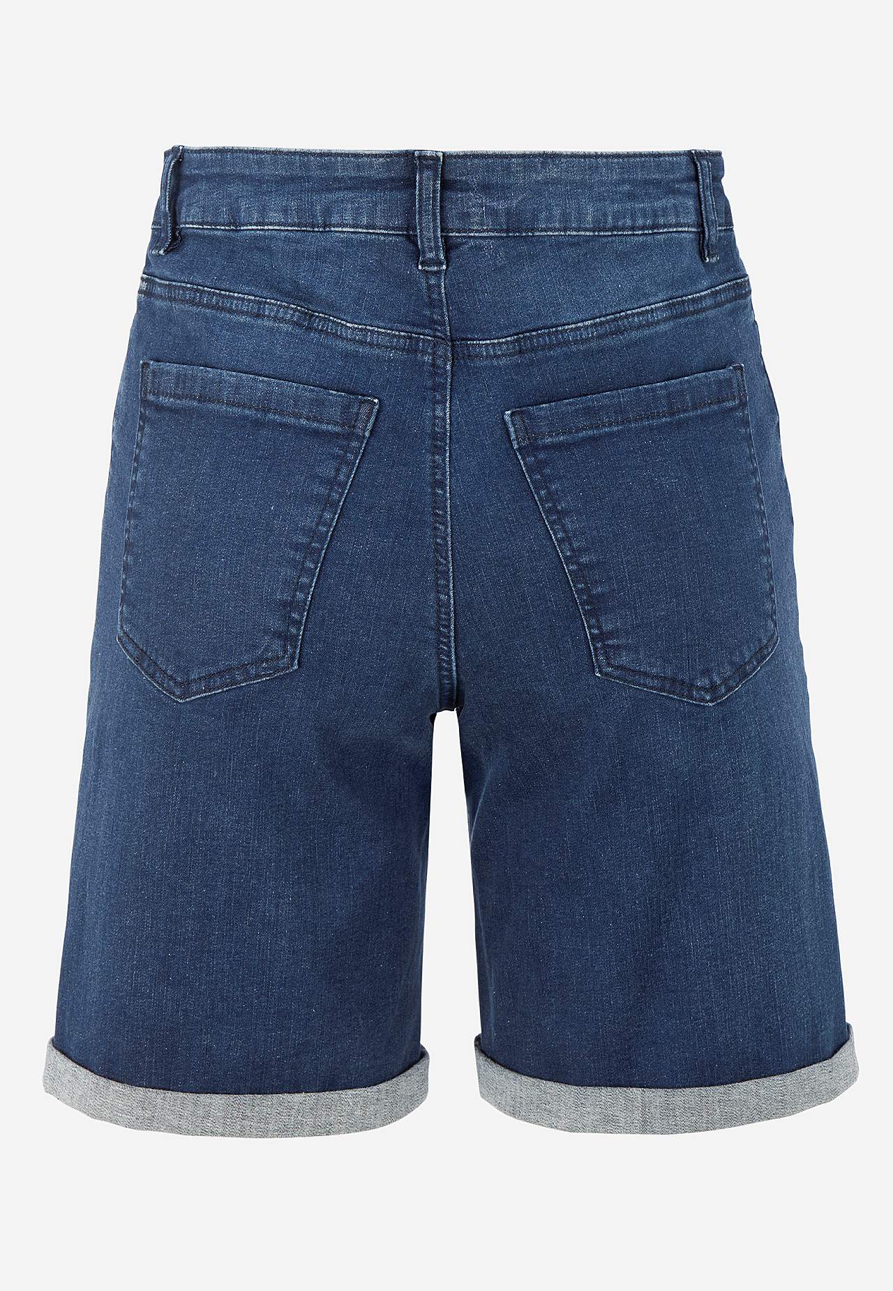 Denim shorts with comfortable stretch