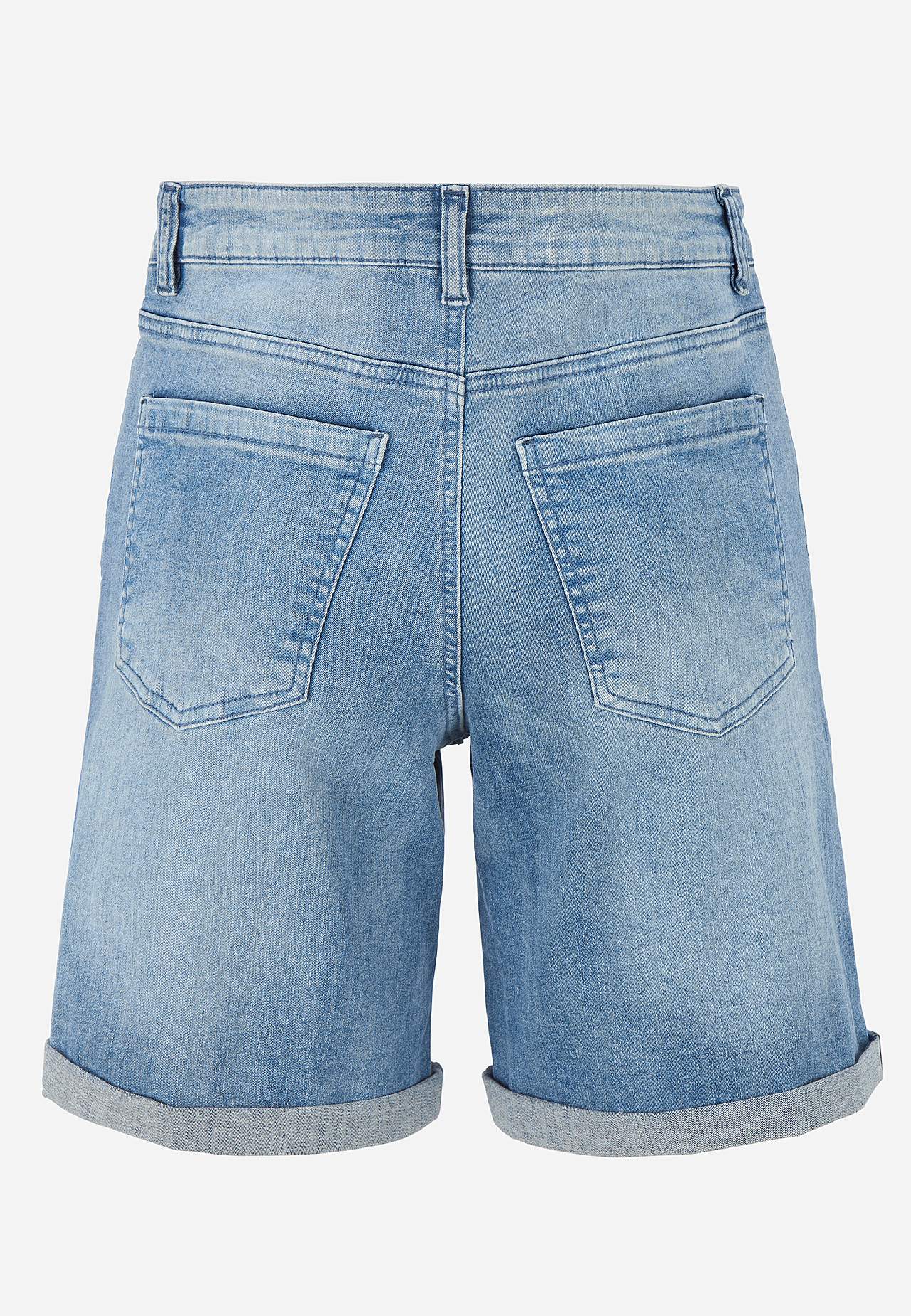 Denim shorts with comfortable stretch