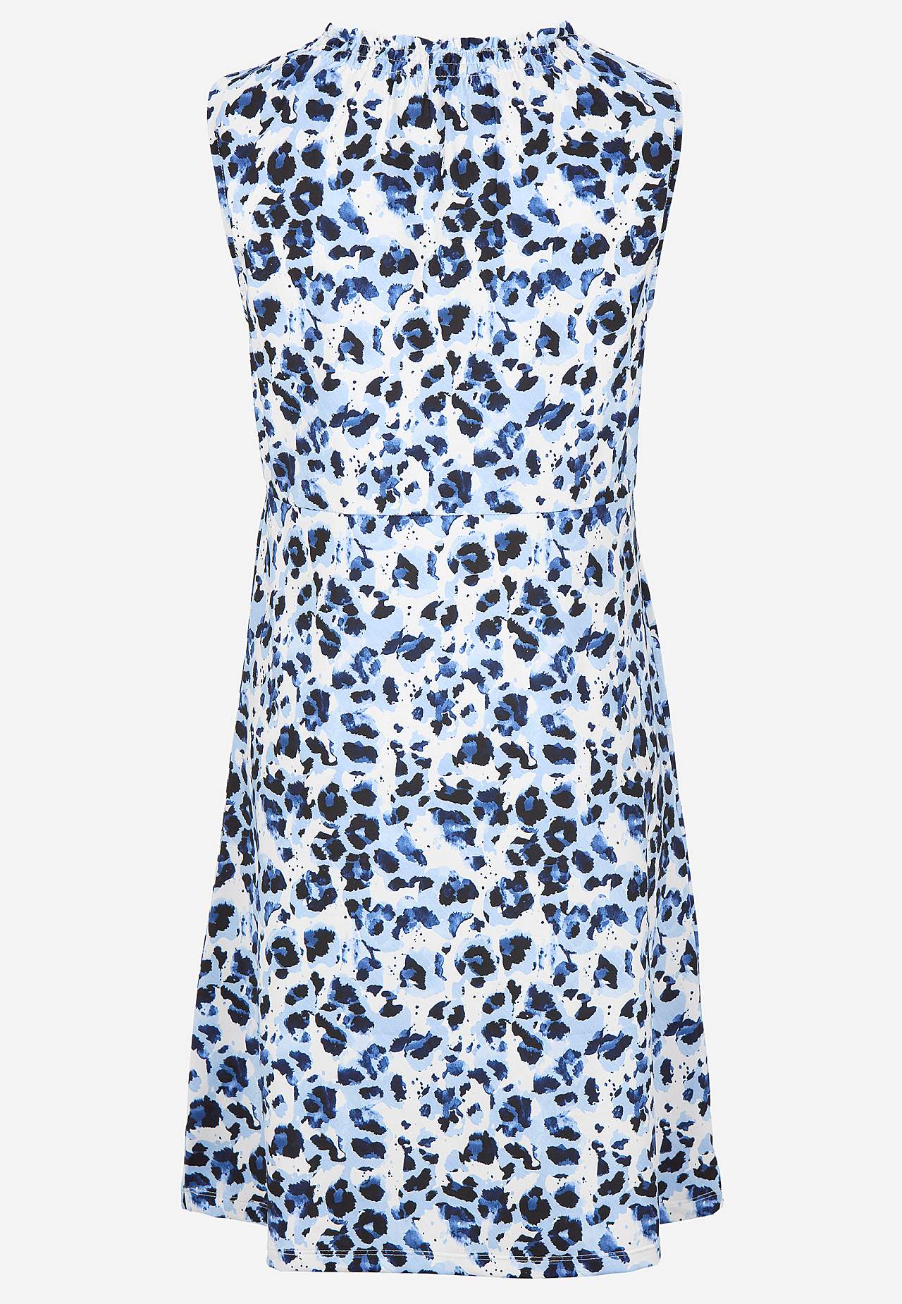 Patterned jersey dress