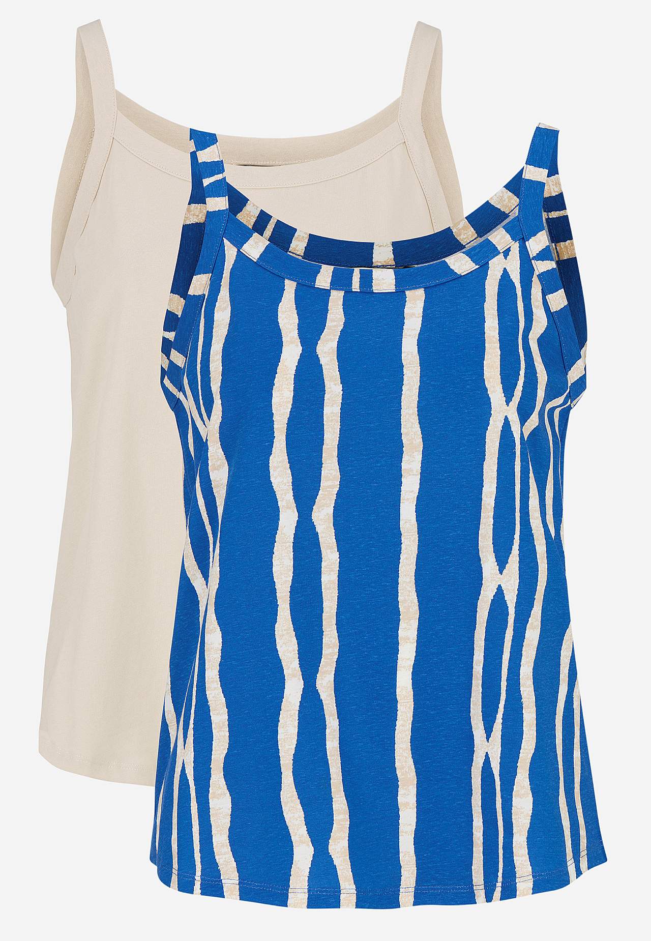 Tank in organic cotton 2-pack