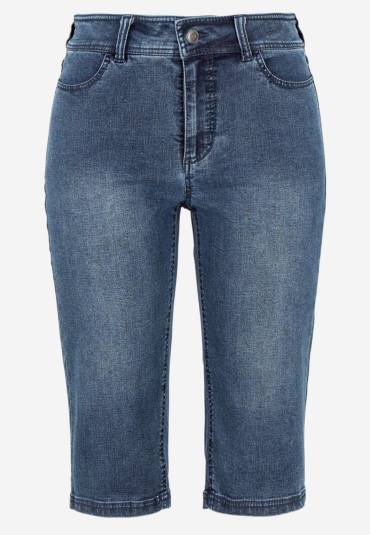 Crop jeans with superstretch
